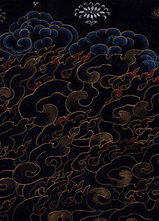 Divine Wrathful Palden Lhamo Thangka Print | Himalayan Artwork | Wall Decorative Art