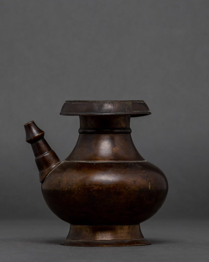 Brass Vintage Karuwa | Handmade Traditional Water Vessel