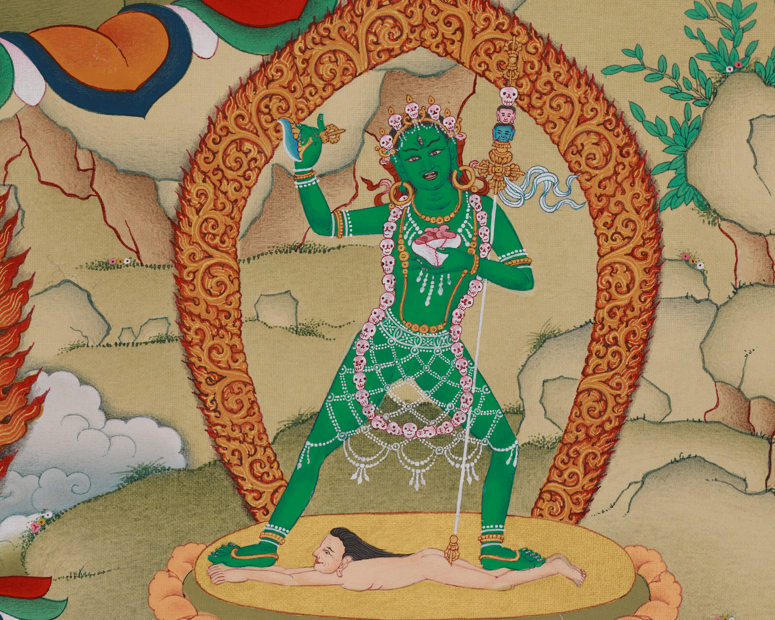 Spiritual Chakrasamvara Thangka | Khorlo Demchog | Symbol of Divine Union