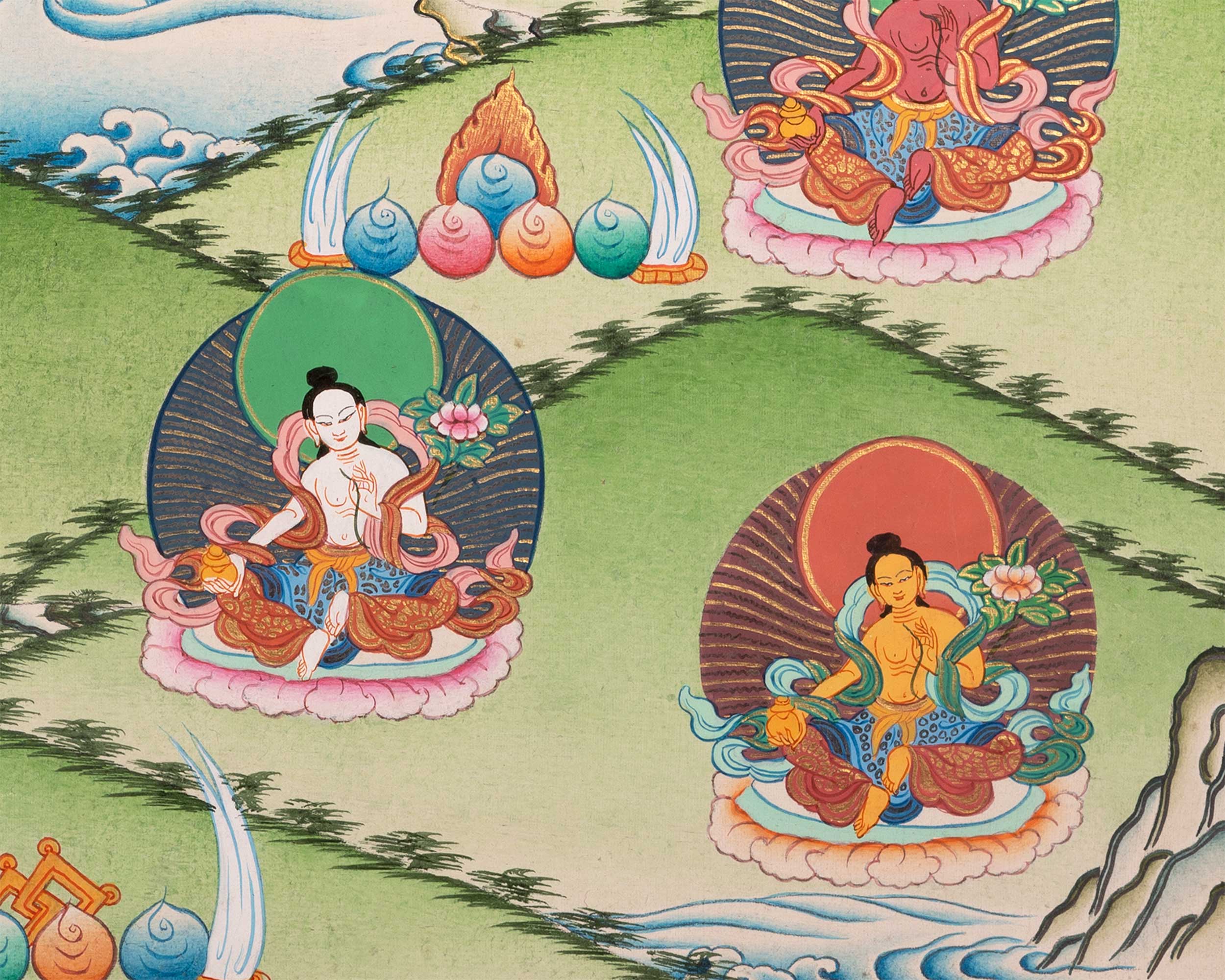 21 Tara Thangka | Religious Buddhist Art | Wall Decors