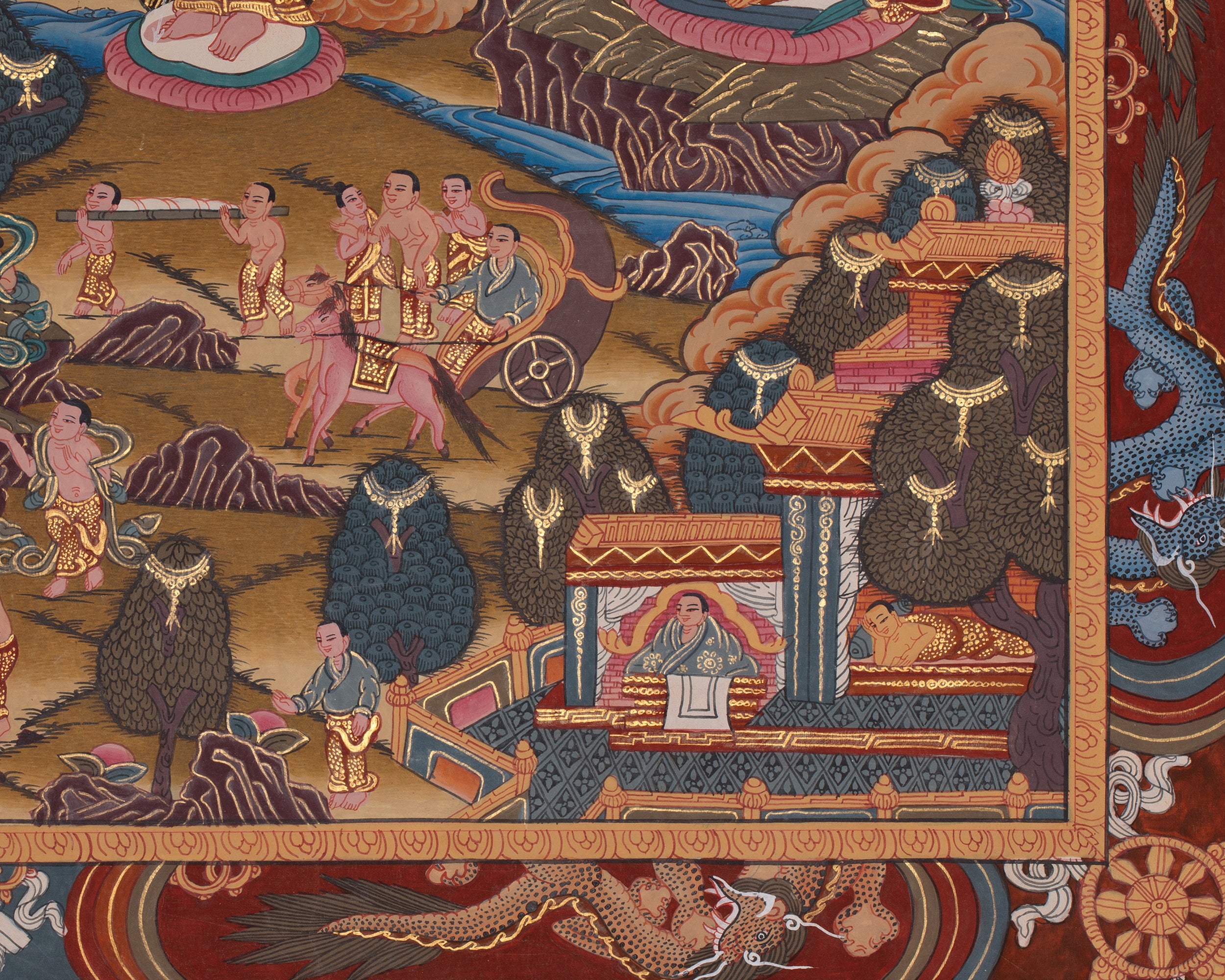 Buddha Mandala Himalayan Artwork | Wisdom and Awakening