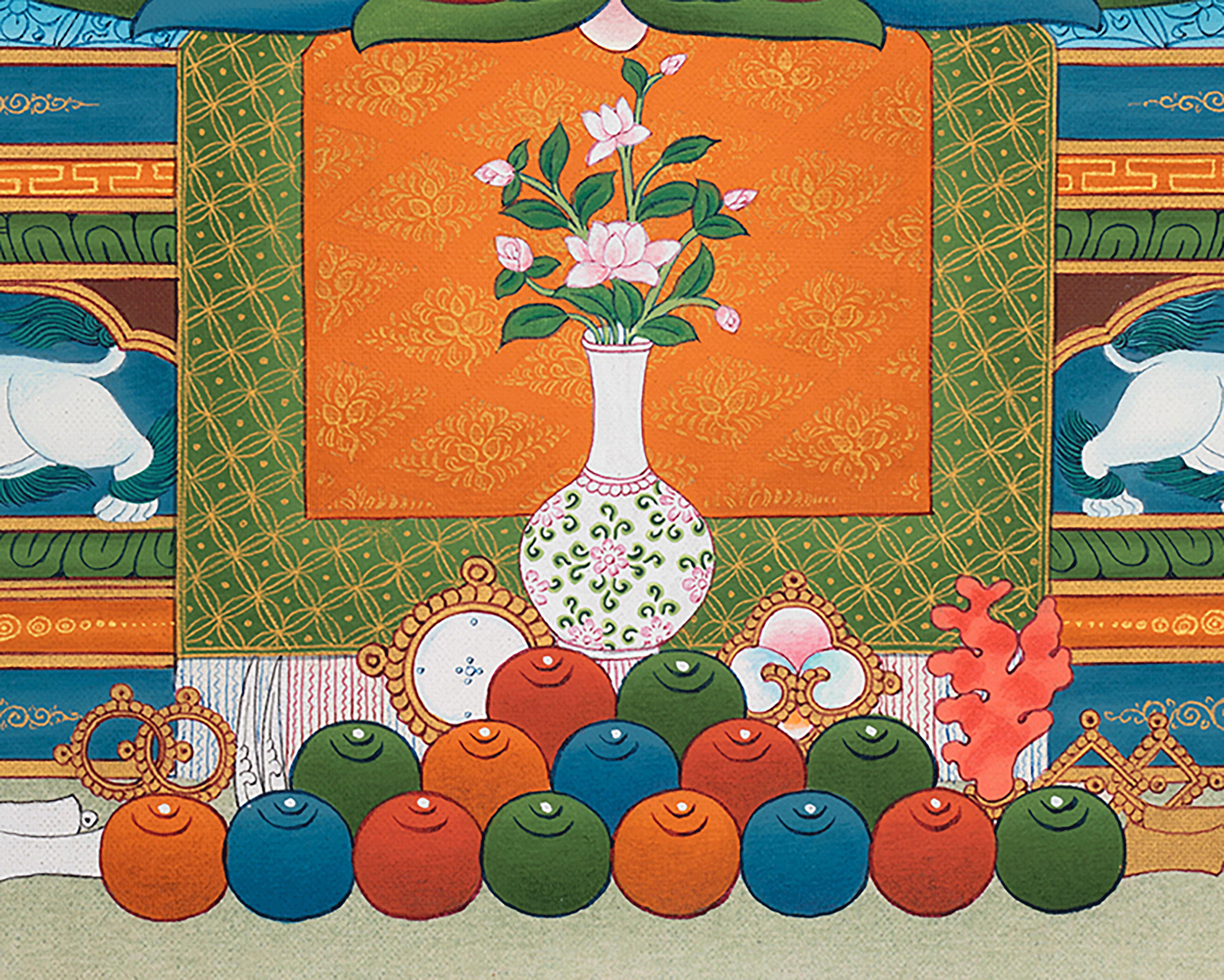 Hand-Painted Sakya Master Thangka Art | Journey to Enlightenment | Thangka Art for Positive Energy