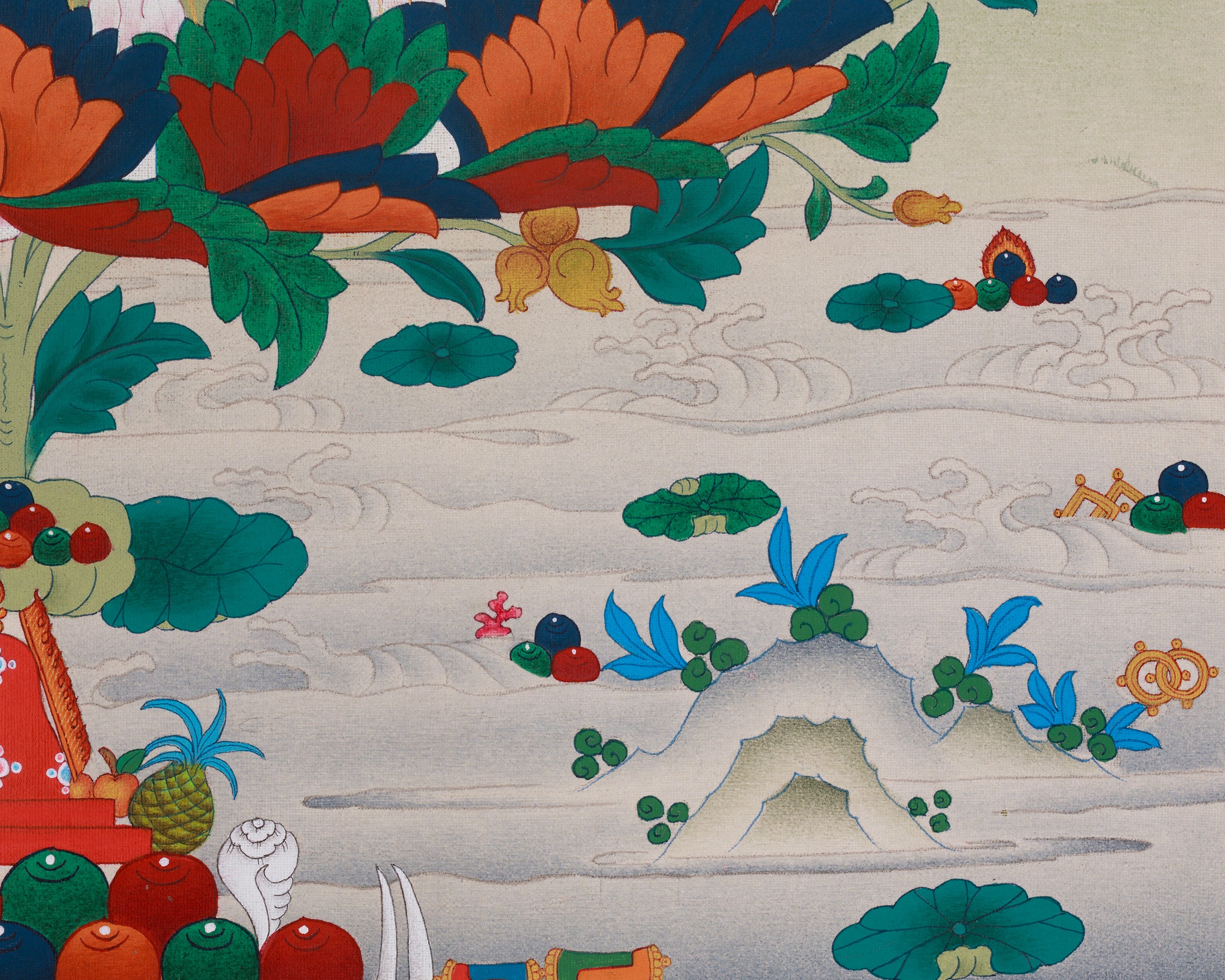 Buddhist Guru Rinpoche Art | Second Buddha | Lotus-Born Precious Master
