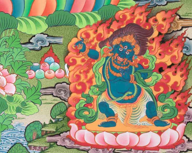 Manjushri Wisdom Bodhisattva | Chenrezig and Vajrapani | Five Dhyani Buddhas