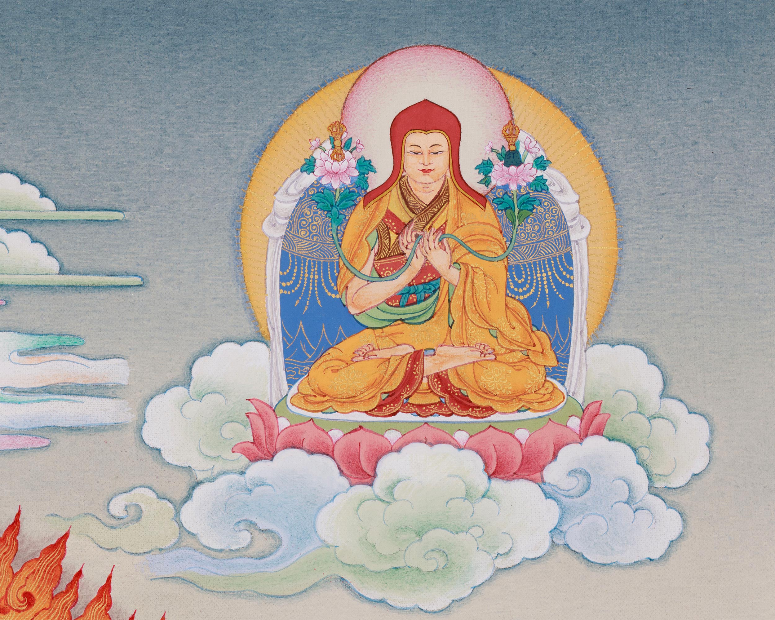 Red Dakini Vajrayogini Thangka | The Fierce & Compassionate Tantric Deity