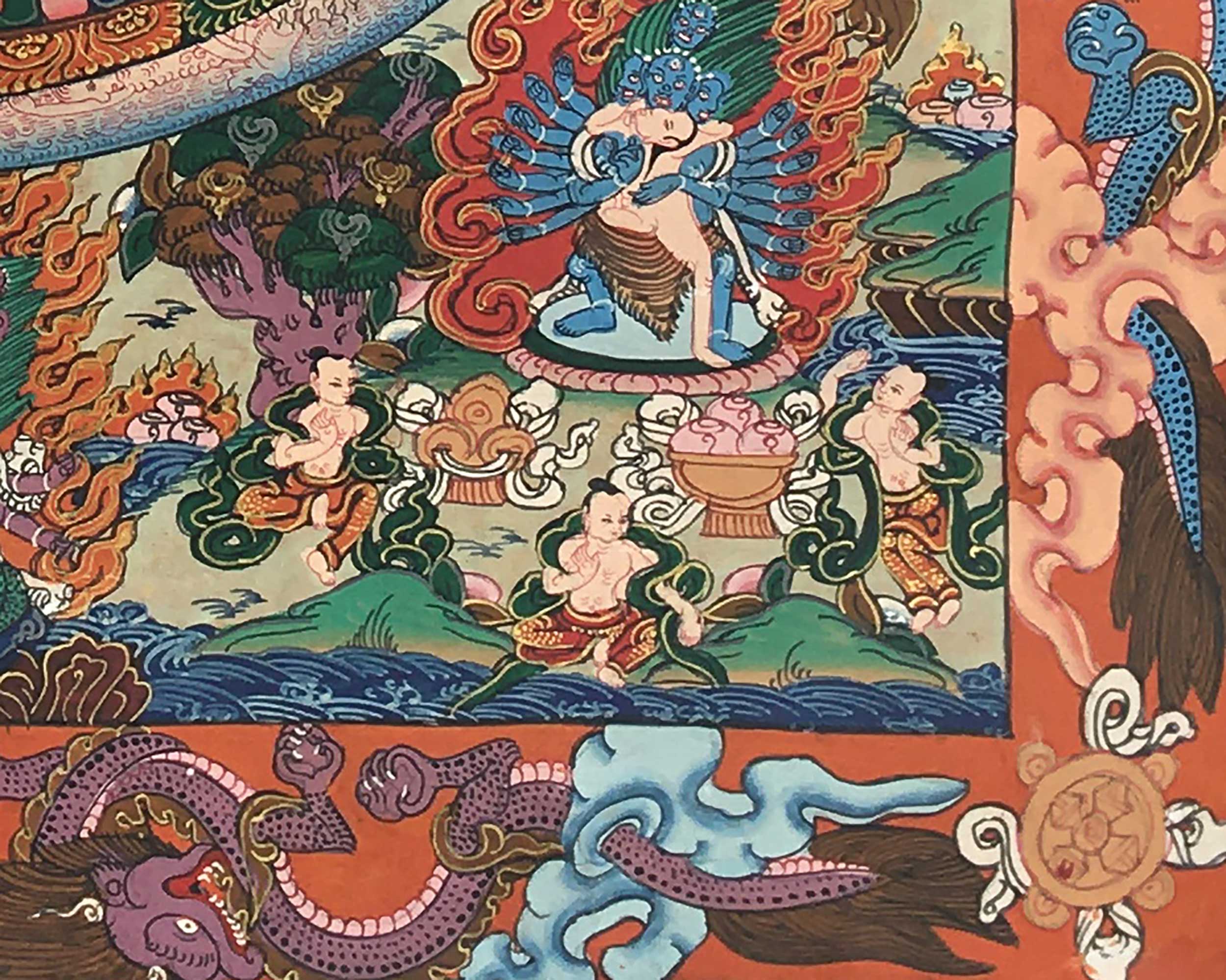 Mahakala Mandala Thangka  | Religious Artifacts
