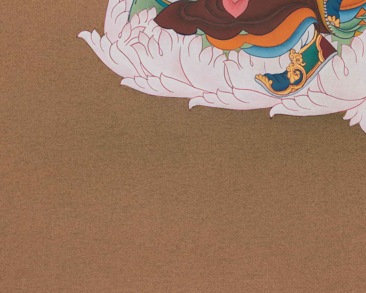 Authentic Guru Rinpoche Thangka | Padmasambhava Buddhist Art