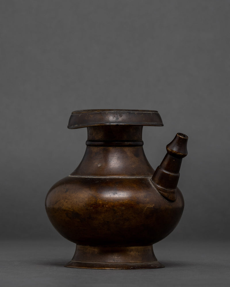 Brass Vintage Karuwa | Handmade Traditional Water Vessel