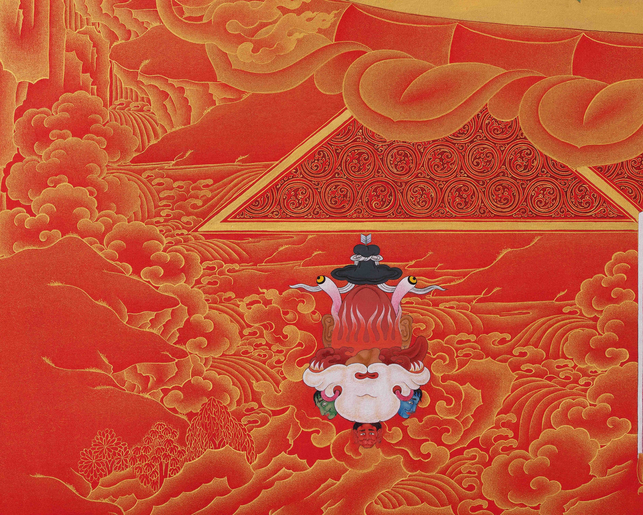 Vajrayogini Thangka Print | Ugra Tara | The Wisdom Dakini