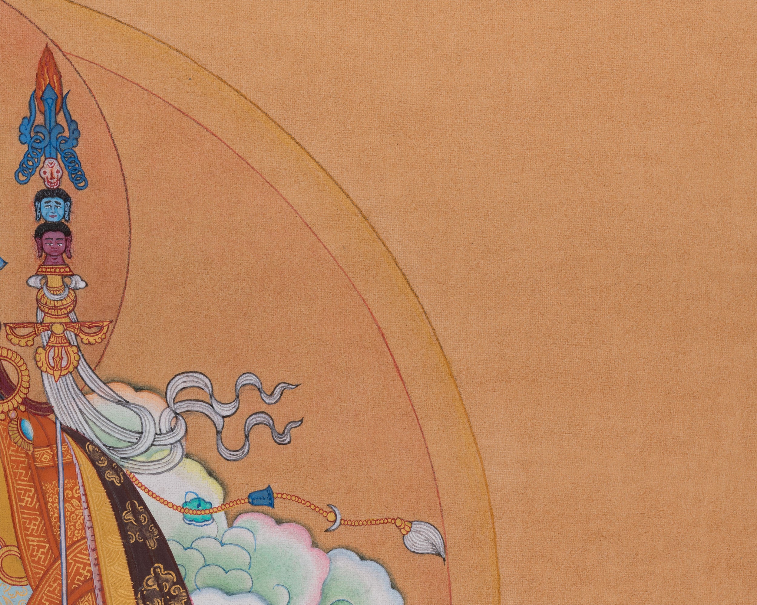 Tantric Guru Padmasambhava Thangka | Sacred Symbol of Wisdom and Transformation