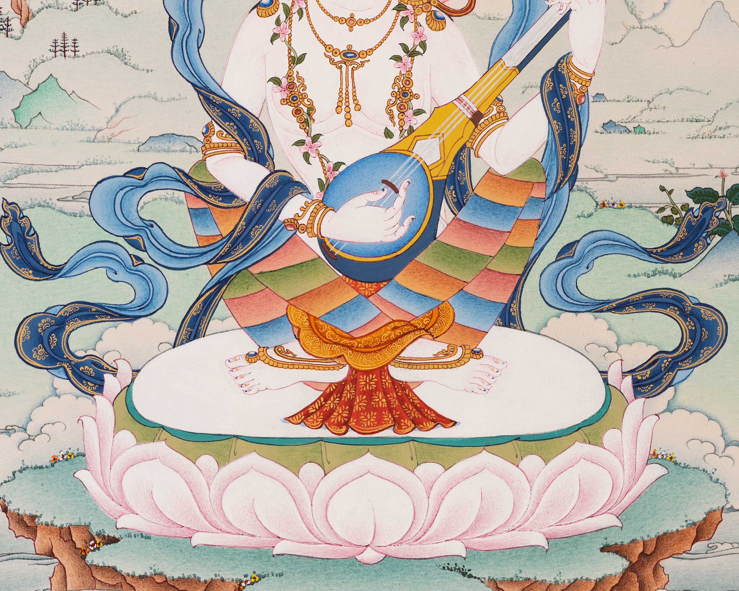 Manjushri-Prajnaparamita-Saraswoti-Print Set