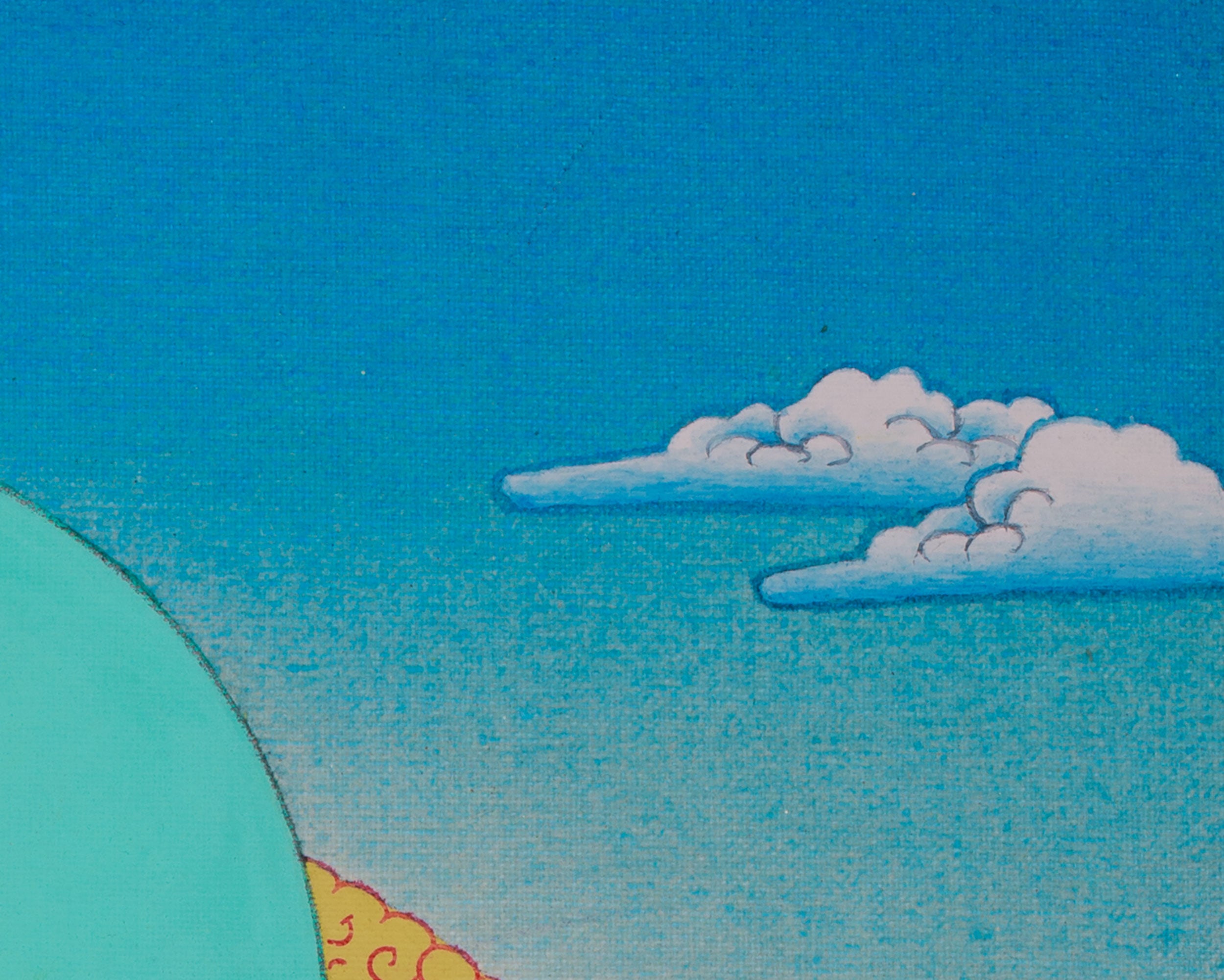 White Tara, Goddess of Longevity Painting | Tibetan Female Bodhisattva