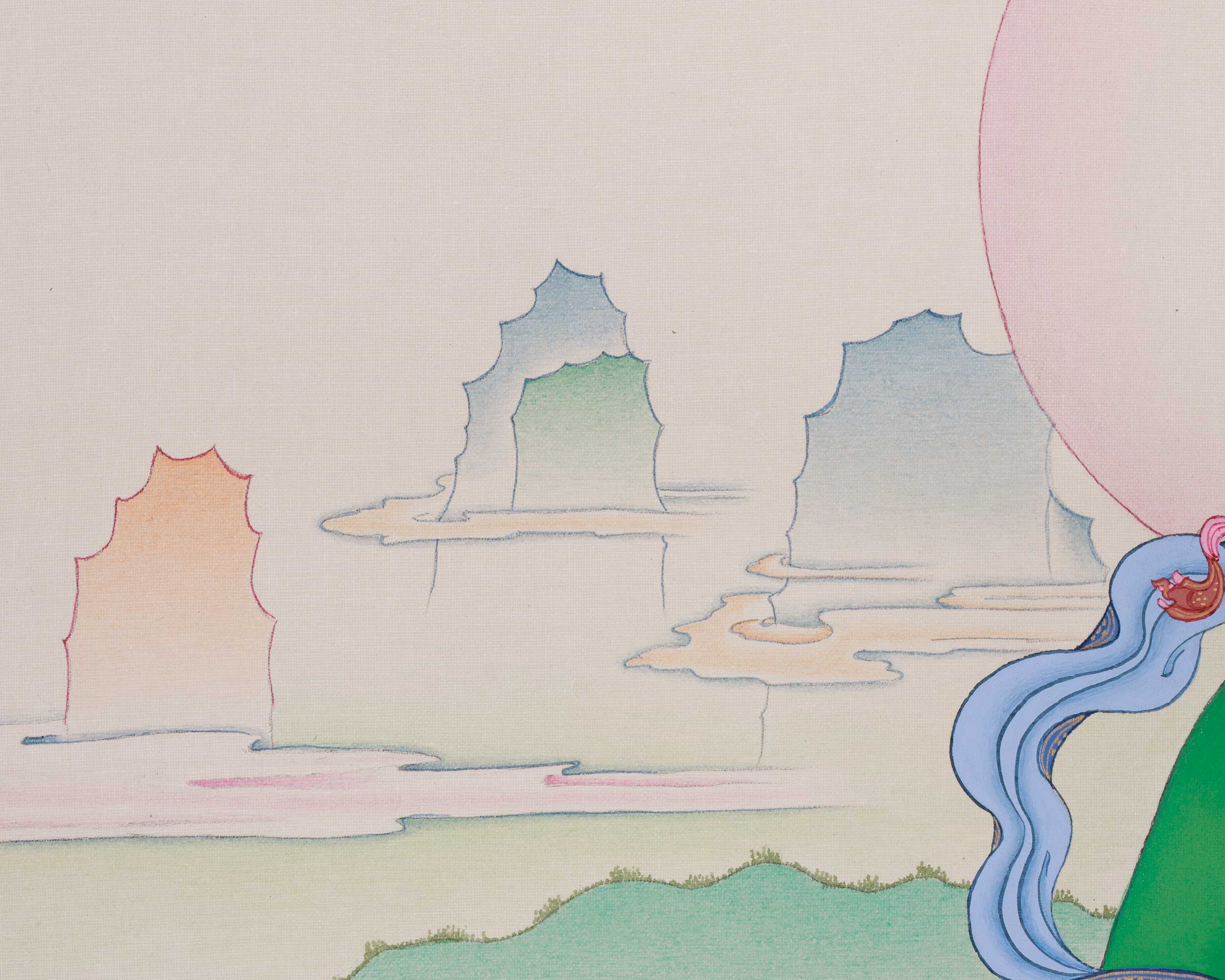 Himalayan Thangka of Green Tara | Mother of All Buddha