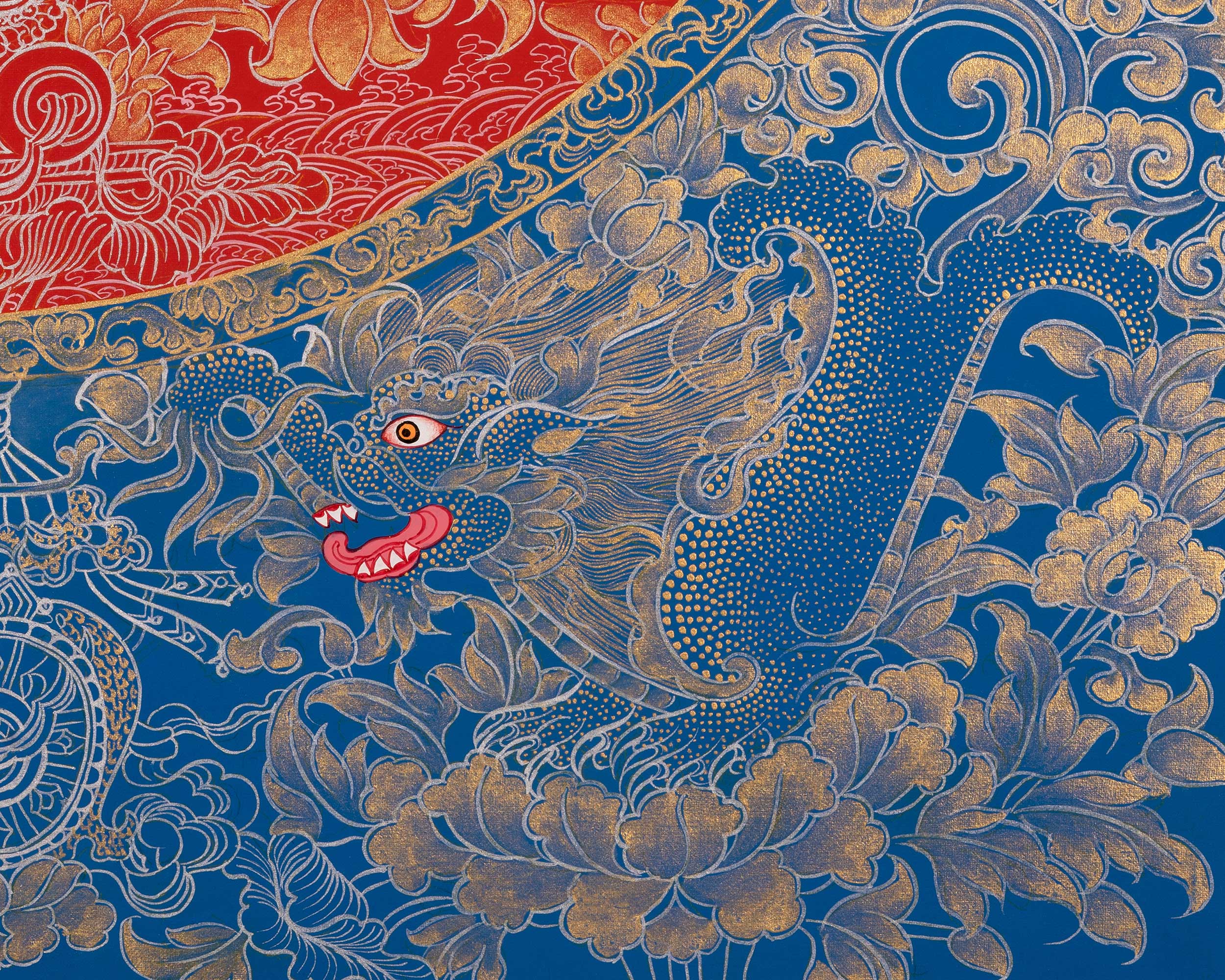 Buddha Shakyamuni Thangka | Religious Buddhist Painting | Wall Decors
