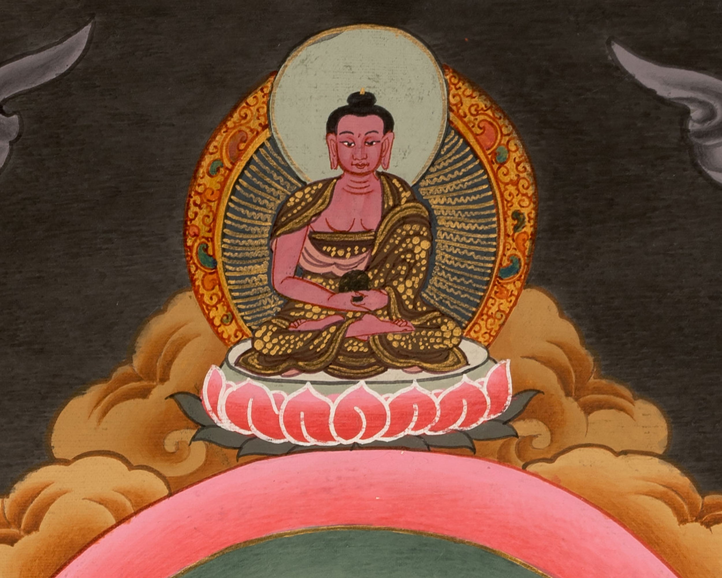 Sacred Traditional Green Tara Painting | Buddhist Goddess of Compassion