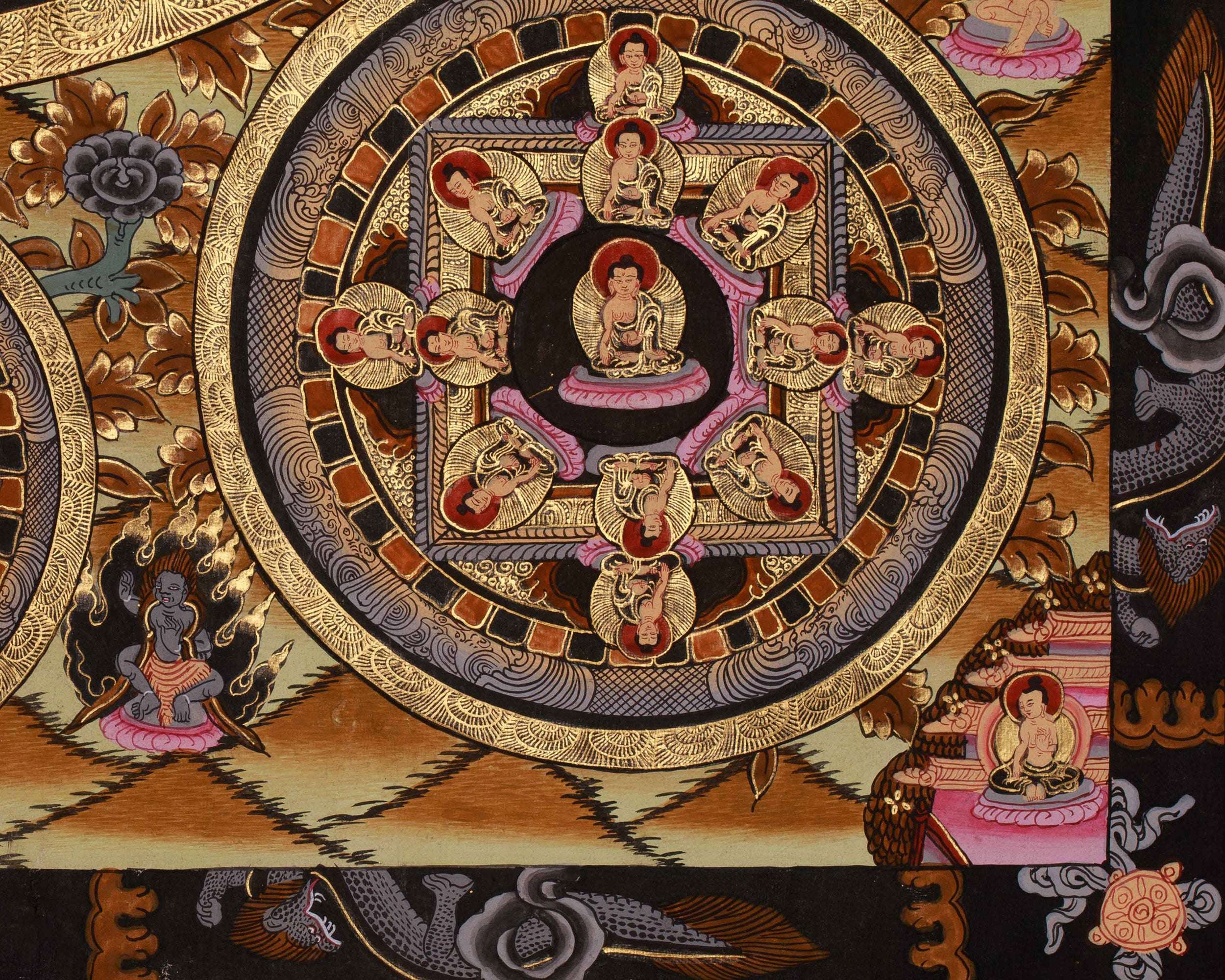 Sacred Chenrezig Mandala | Avalokiteshvara, the Bodhisattva of Compassion | Meditation Altar