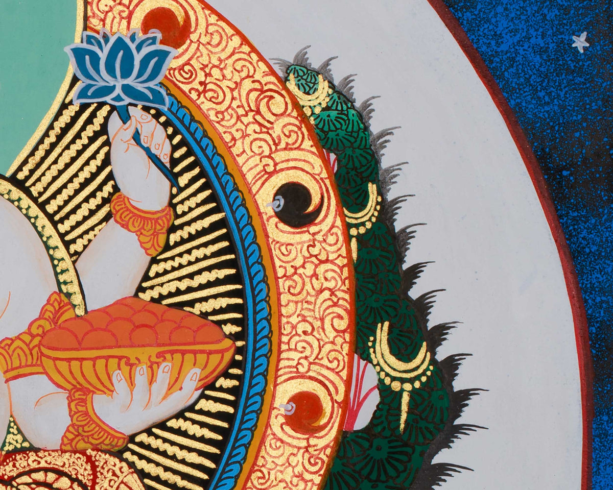 Lord Ganesh Painting | Original Hand Painted Ganesh | Ganpati Artwork | Religious Art |