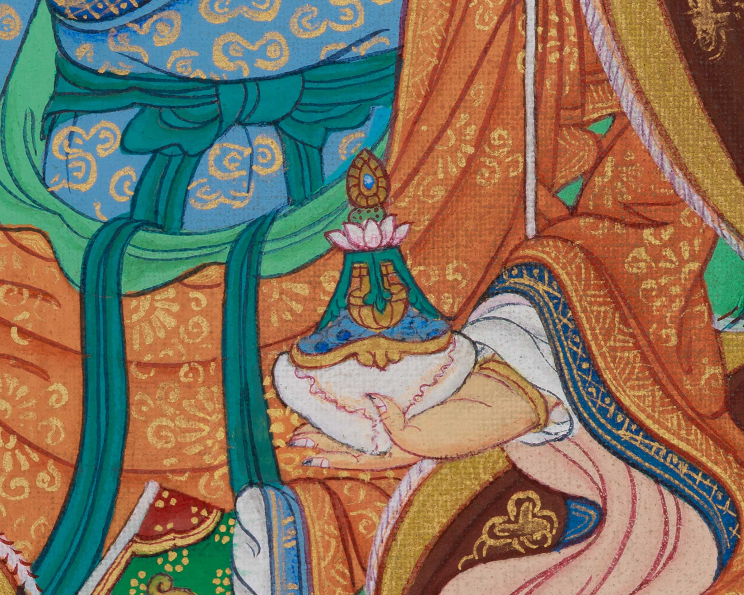 Vajrayana Deity Guru Rinpoche Artwork |  Embodiment of Enlightened Presence