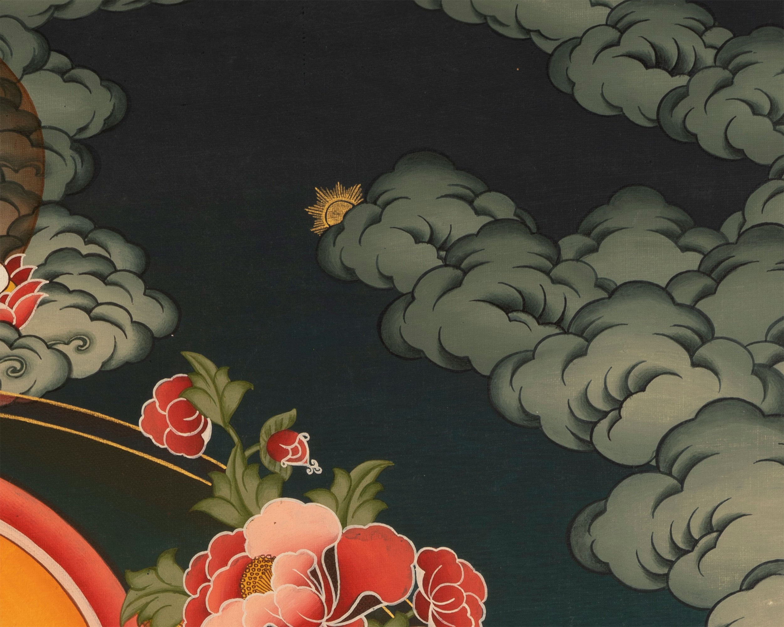 Bodhisattva Green Tara Thangka | Tibetan Goddess of Swift Compassion