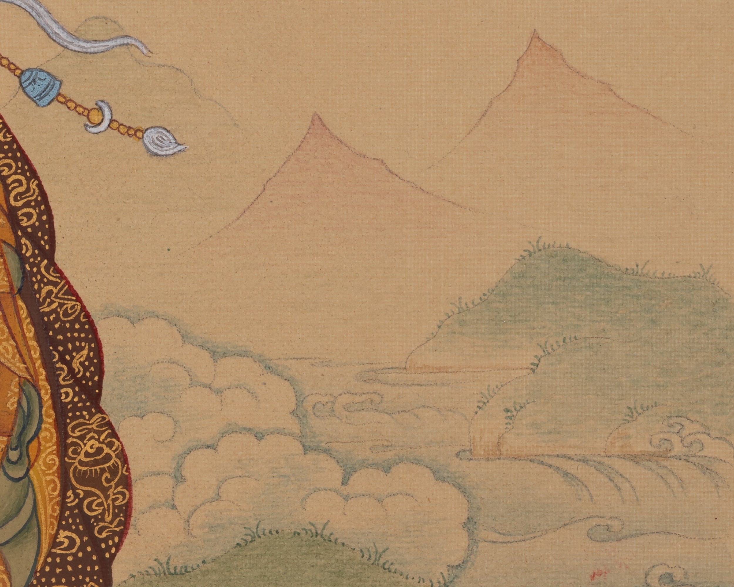 Padmasambhava Meditation Art | Guru Rinpoche Thangka | Spiritual Practice