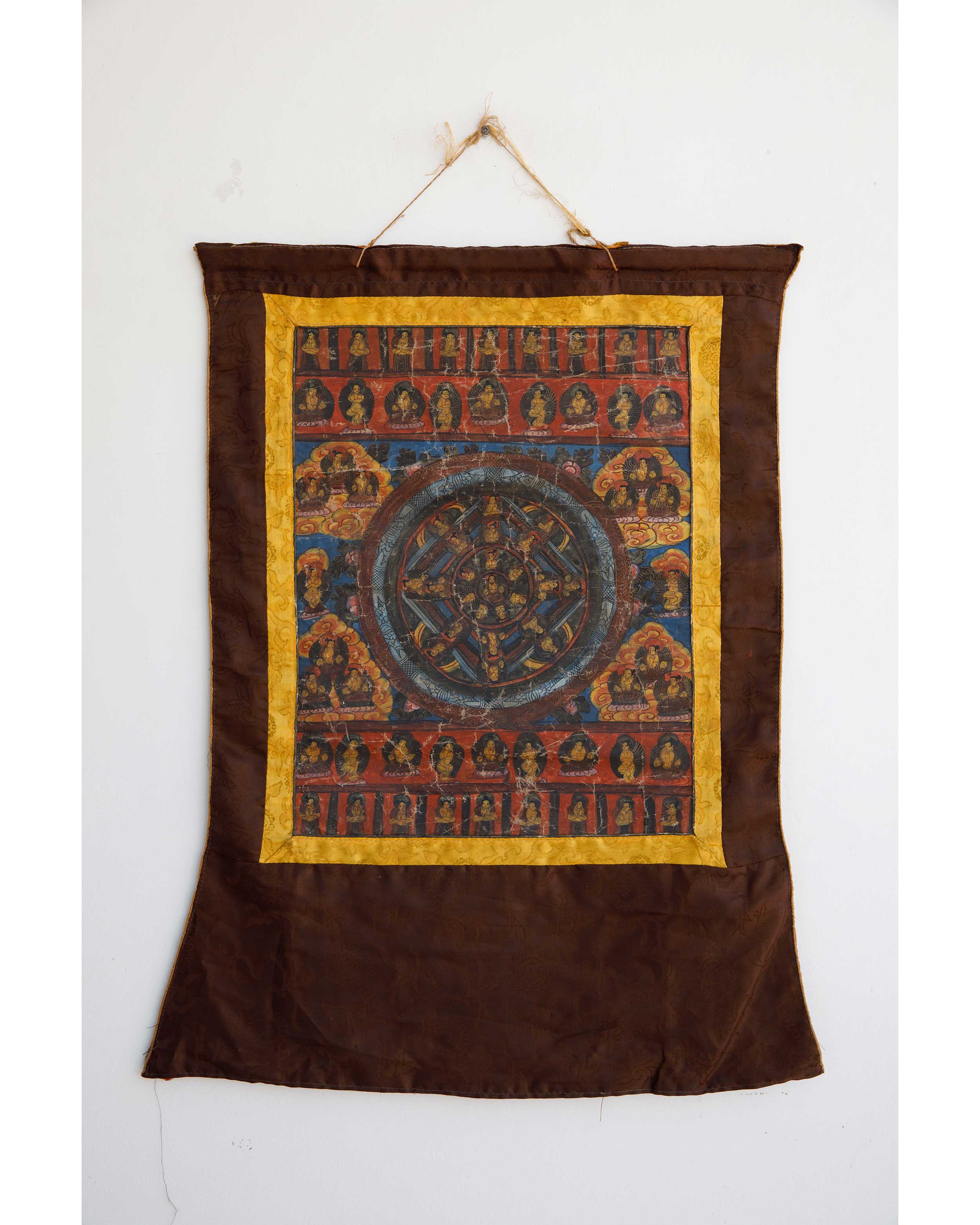 Wall Hanging Mandala Thangka | Traditional Buddhist Art |  Home Decoration