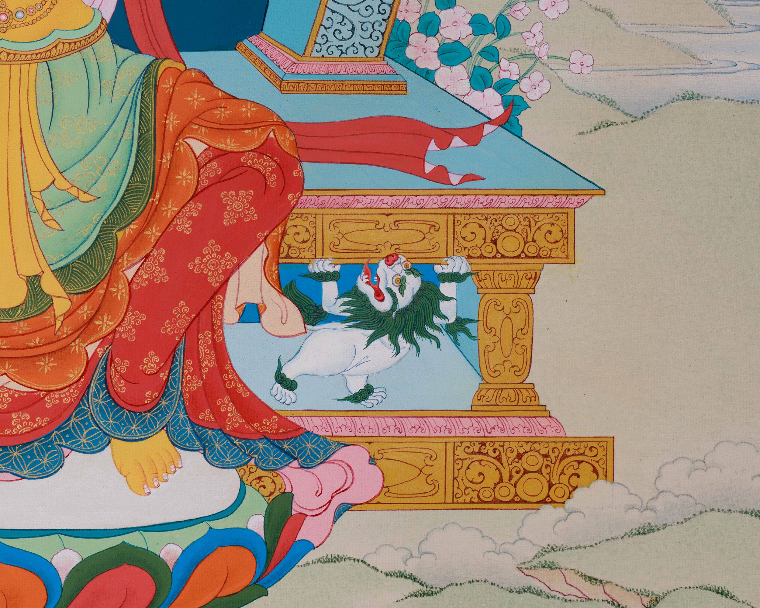 The Buddha of Future, Maitreya Thangka | Buddha of Hope and Enlightenment