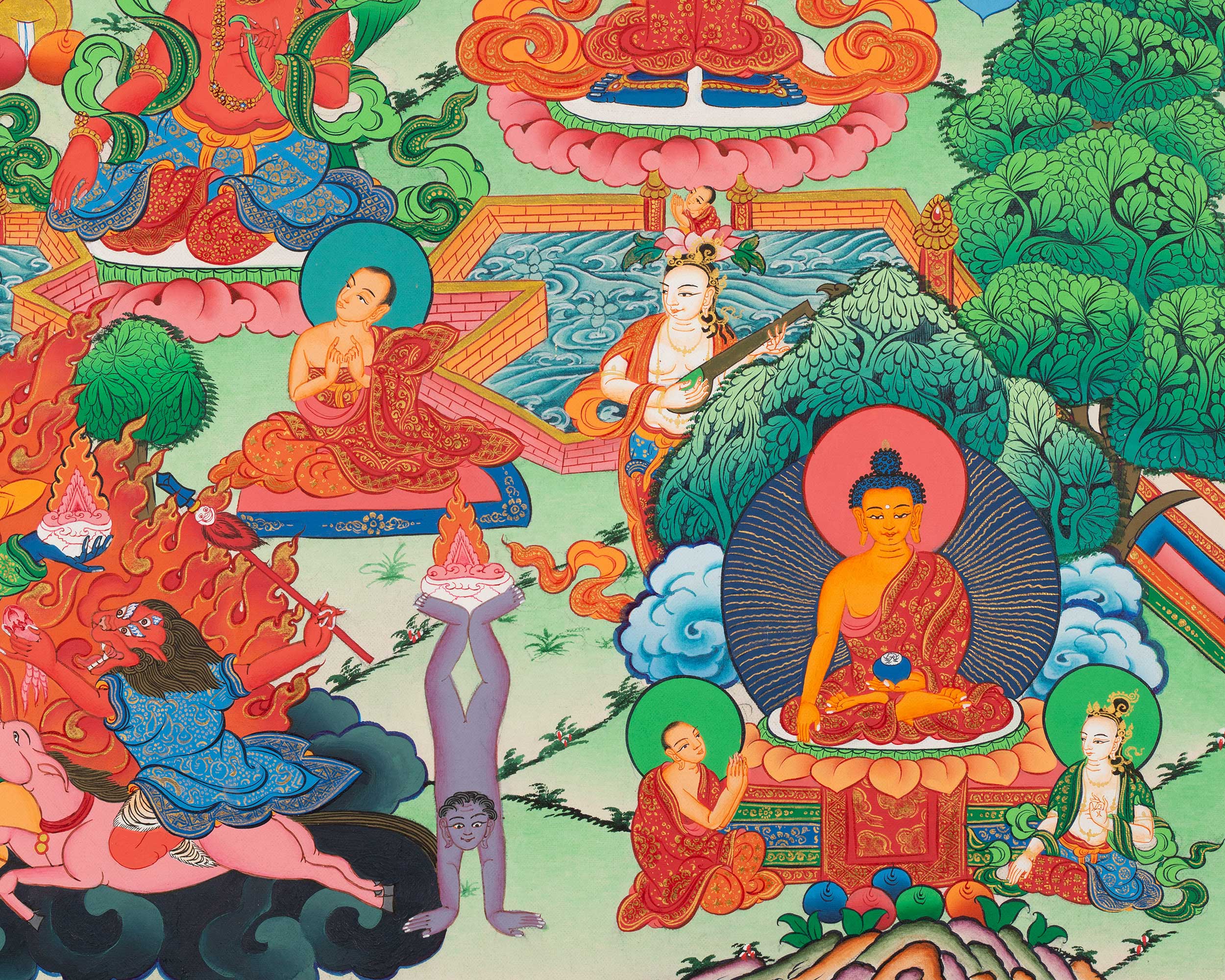 Original Amitabha Buddha Pure Land | Sukhavati Bhuwan