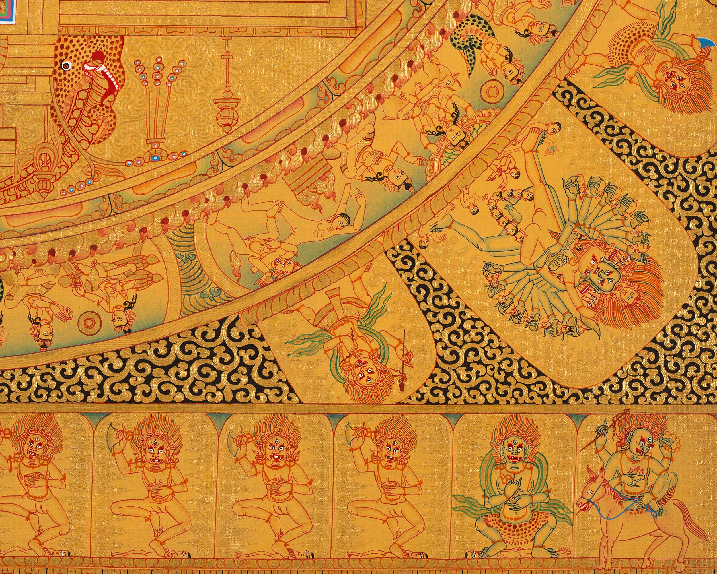 Hevajra Mandala | Vajrayana Deity | Meditation Decor
