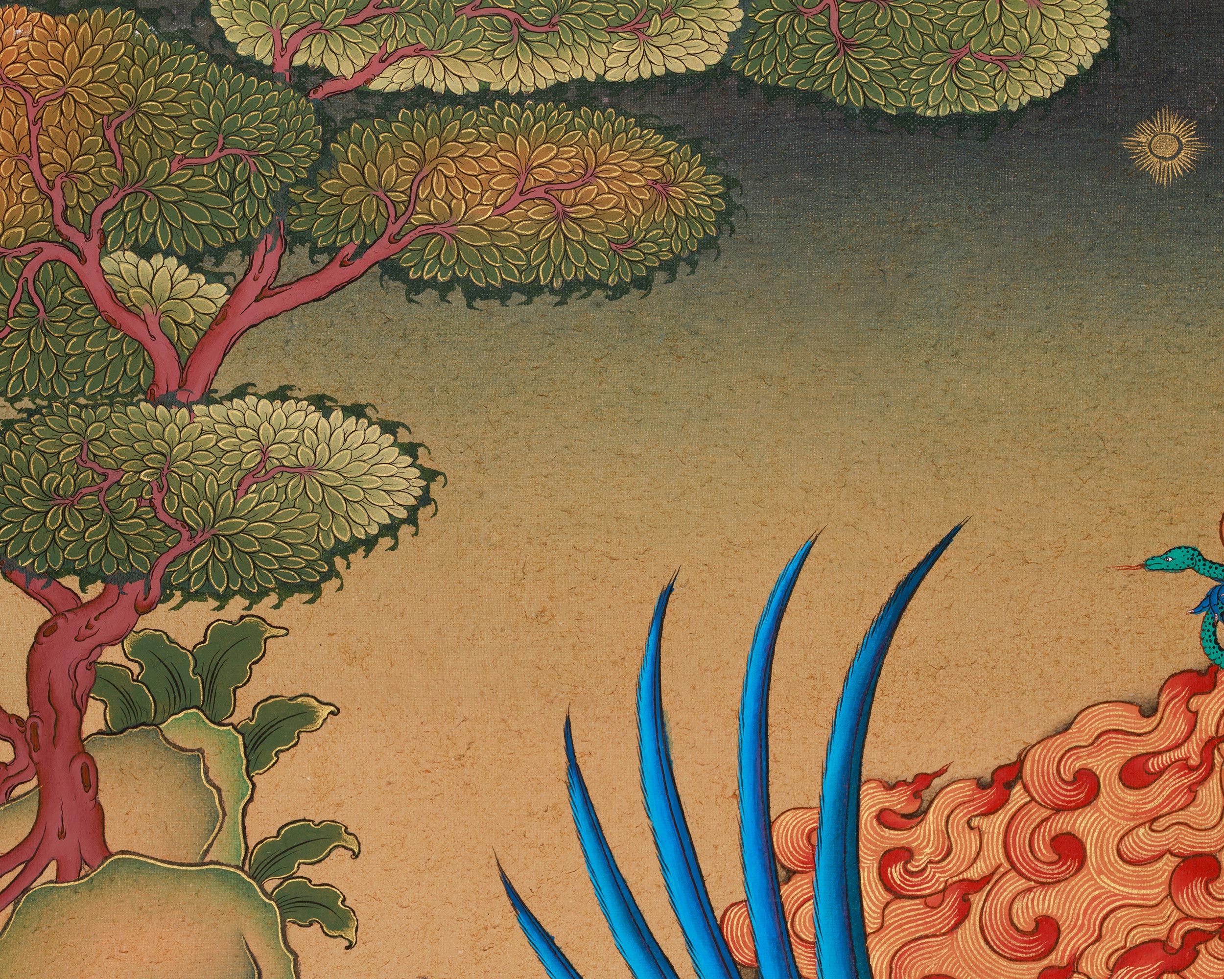 Vajrakilaya Print | Yidam (Meditational Deity) | Giclee Canvas Print