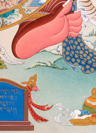 Wheel of Life Print | Depiction of Samsara | Digital Print