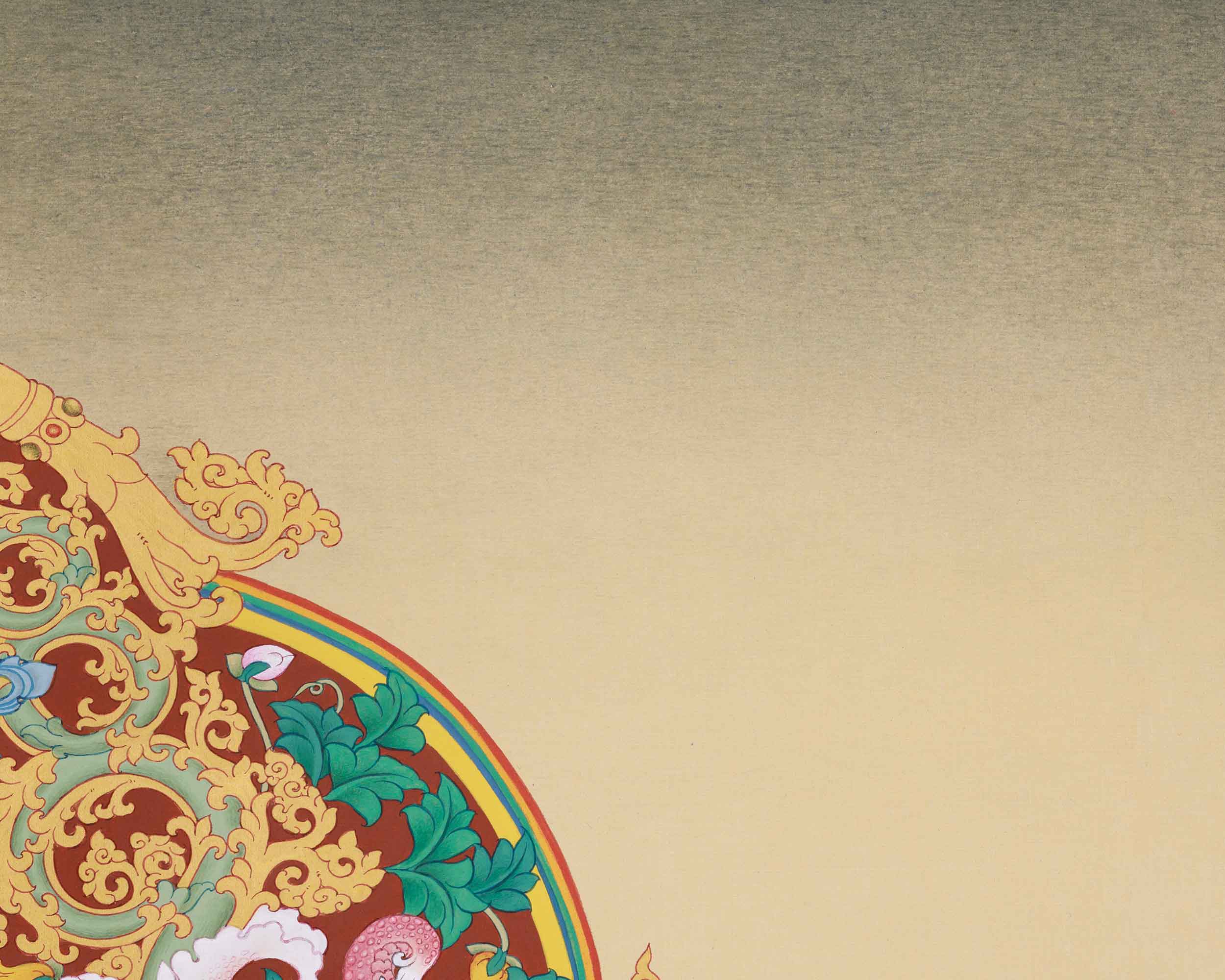 Buddha Shakyamuni with Brahma and Indra Thangka | The Enlightened One