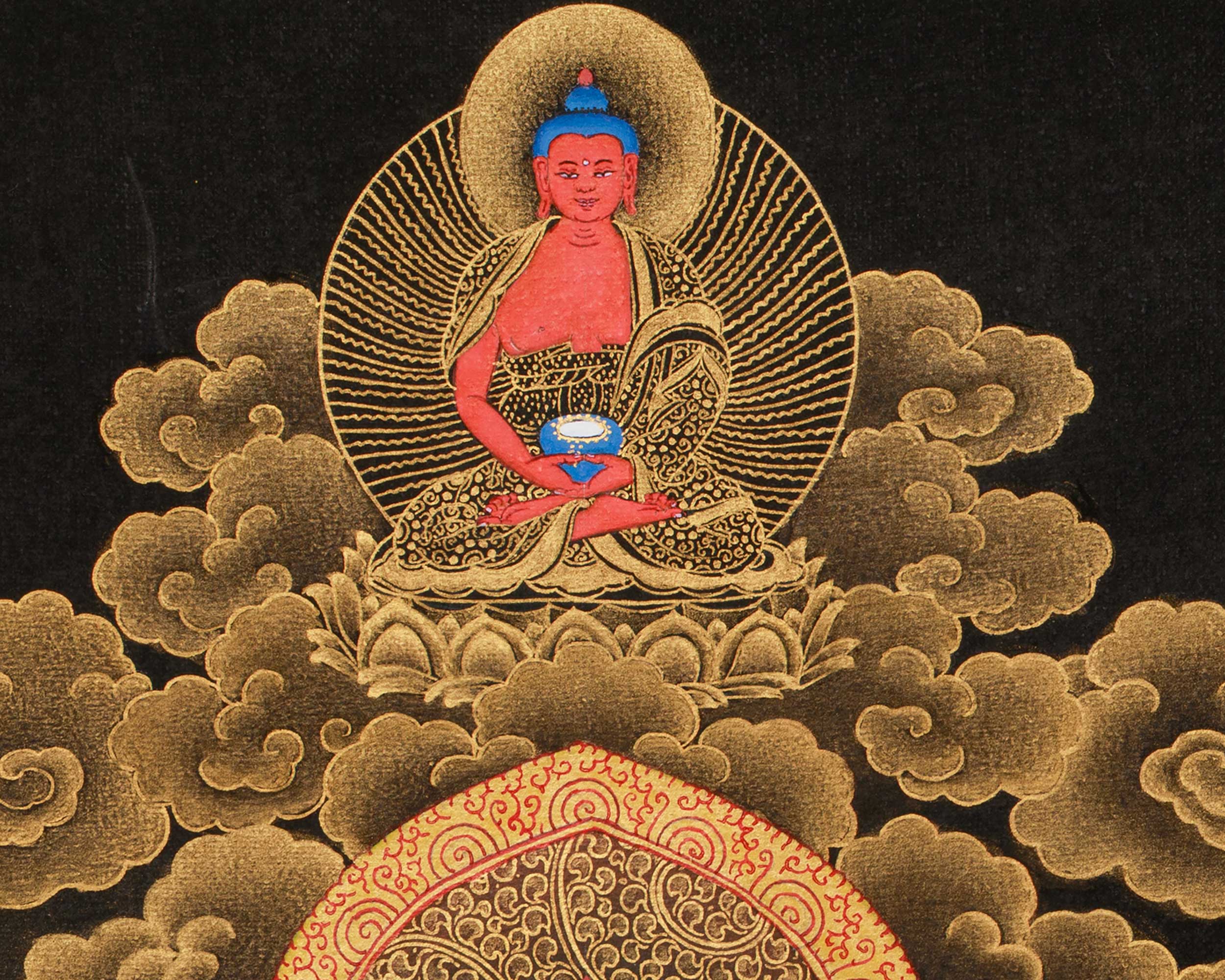 Thousand-Armed Chenrezig Canvas Print | Giclee Artwork of Compassion