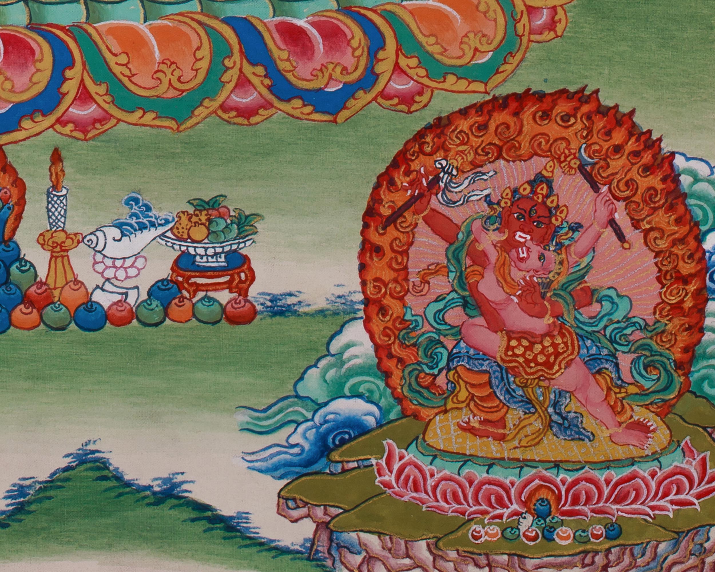 Chakrasamvara Painting | Embodying the Union of Wisdom and Method