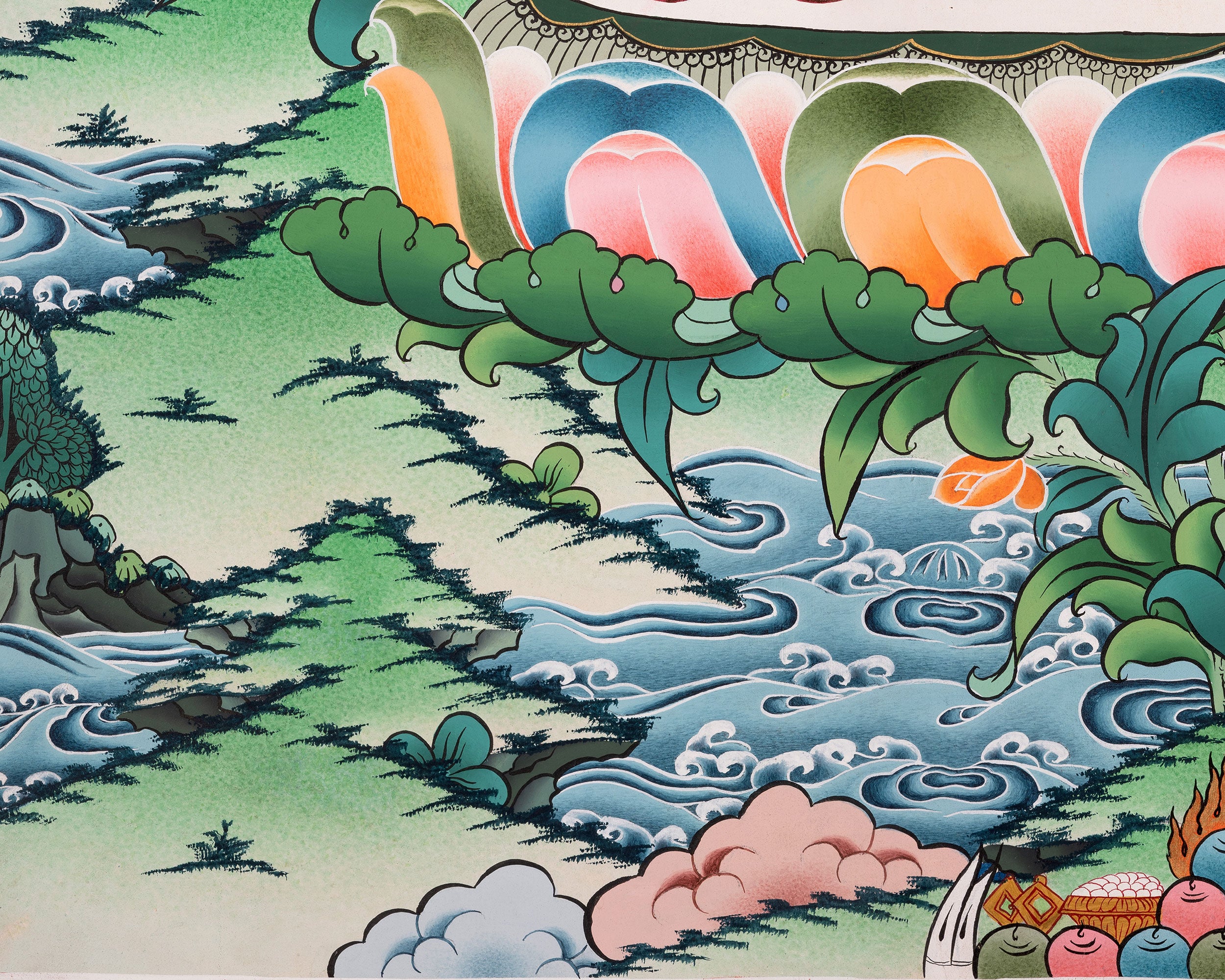 Divine Deity Shakyamuni Buddha Thangka | Ultimate Representation of Enlightenment