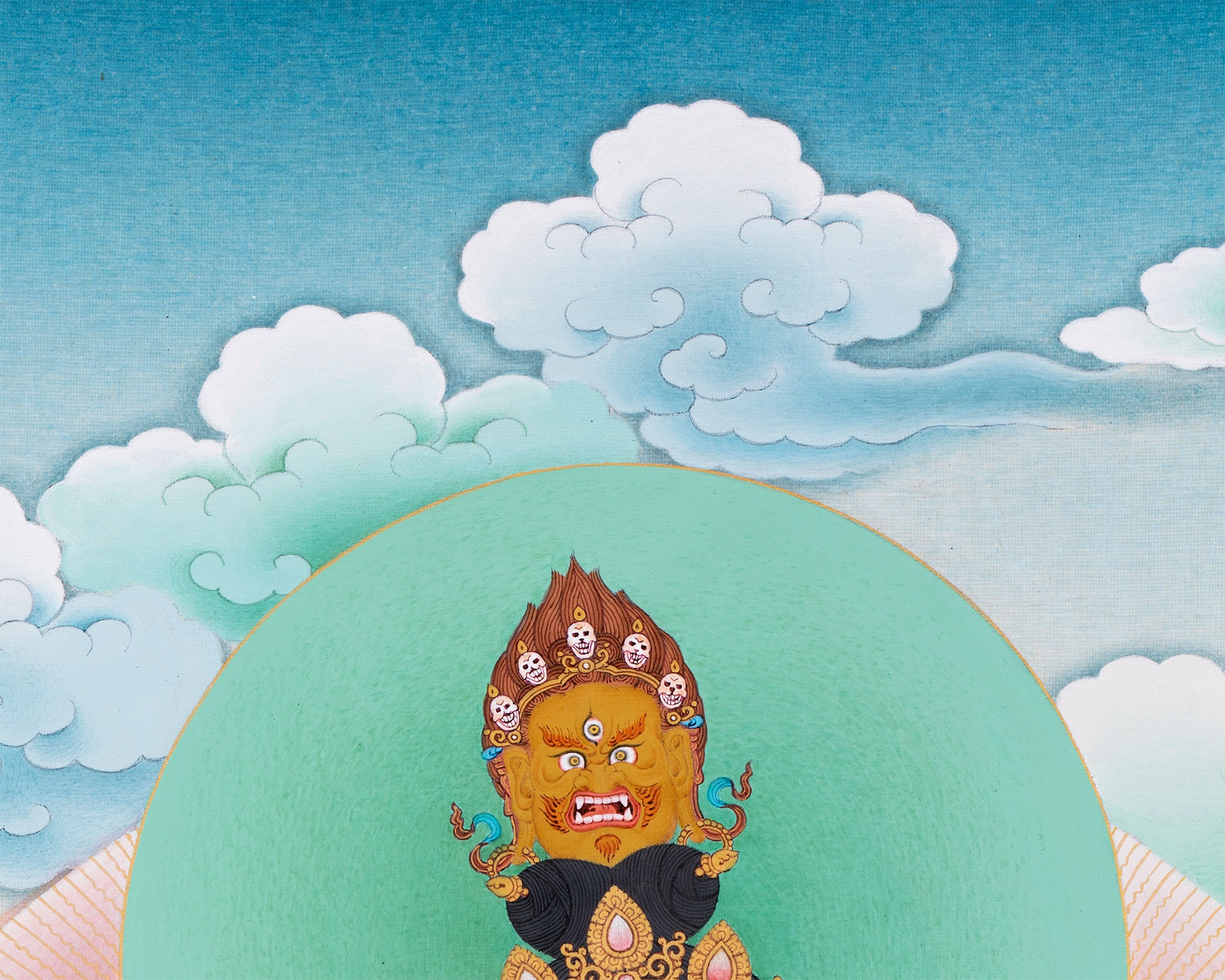 Marichi Devi Print | Radiant Goddess of Dawn | Canvas Wall Decor