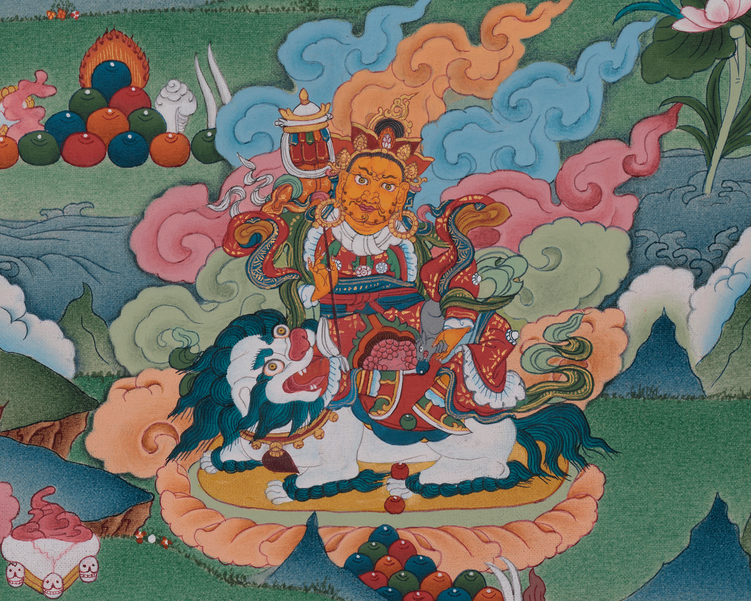 Tsongkhaba Buddhist Art | Sacred Tibetan Teacher of Wisdom and Compassion