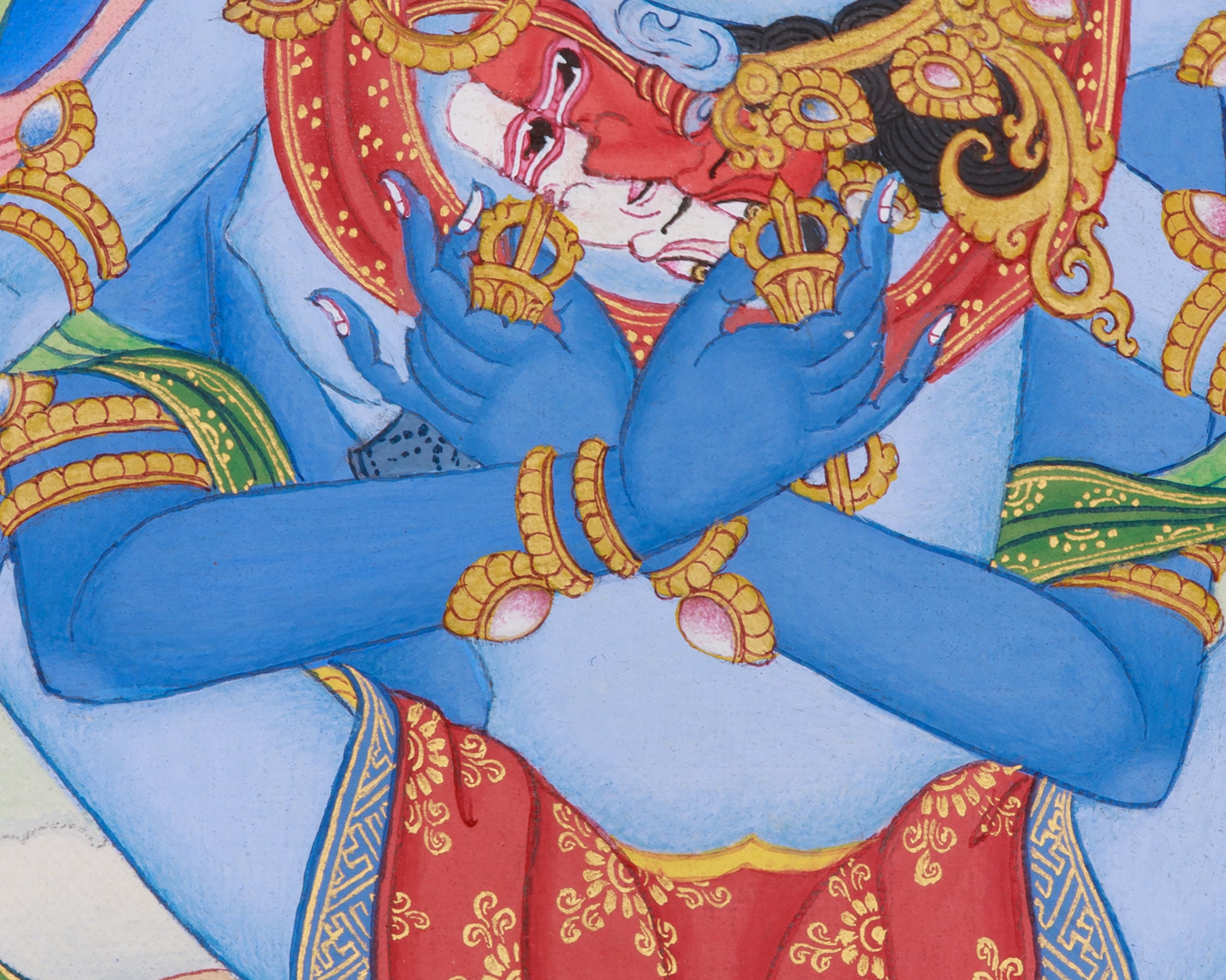 Guhyasamaja Thangka | Deity of Highest Yoga Tantra