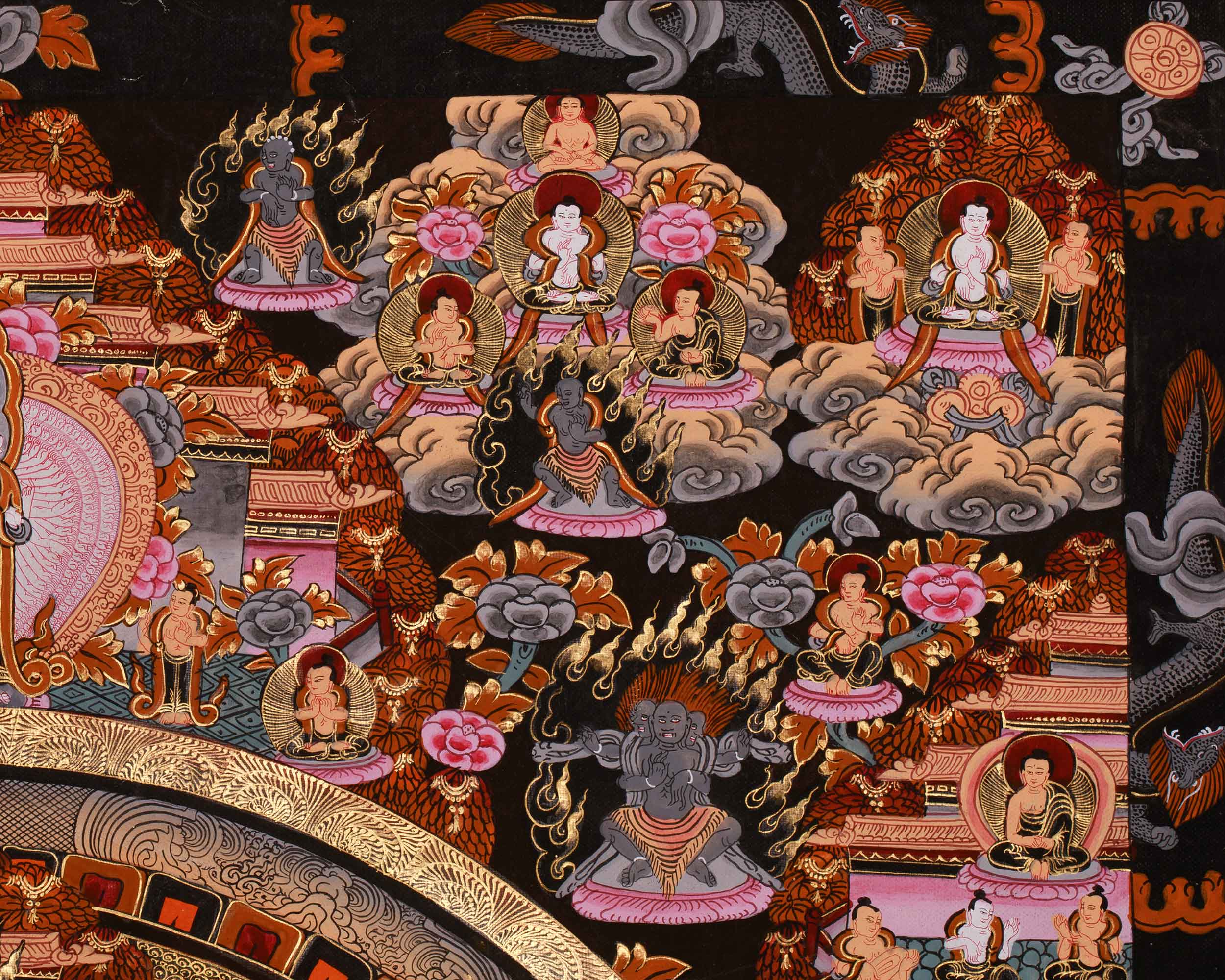 Mayadevi Mandala Painting | The Mother of the Buddha