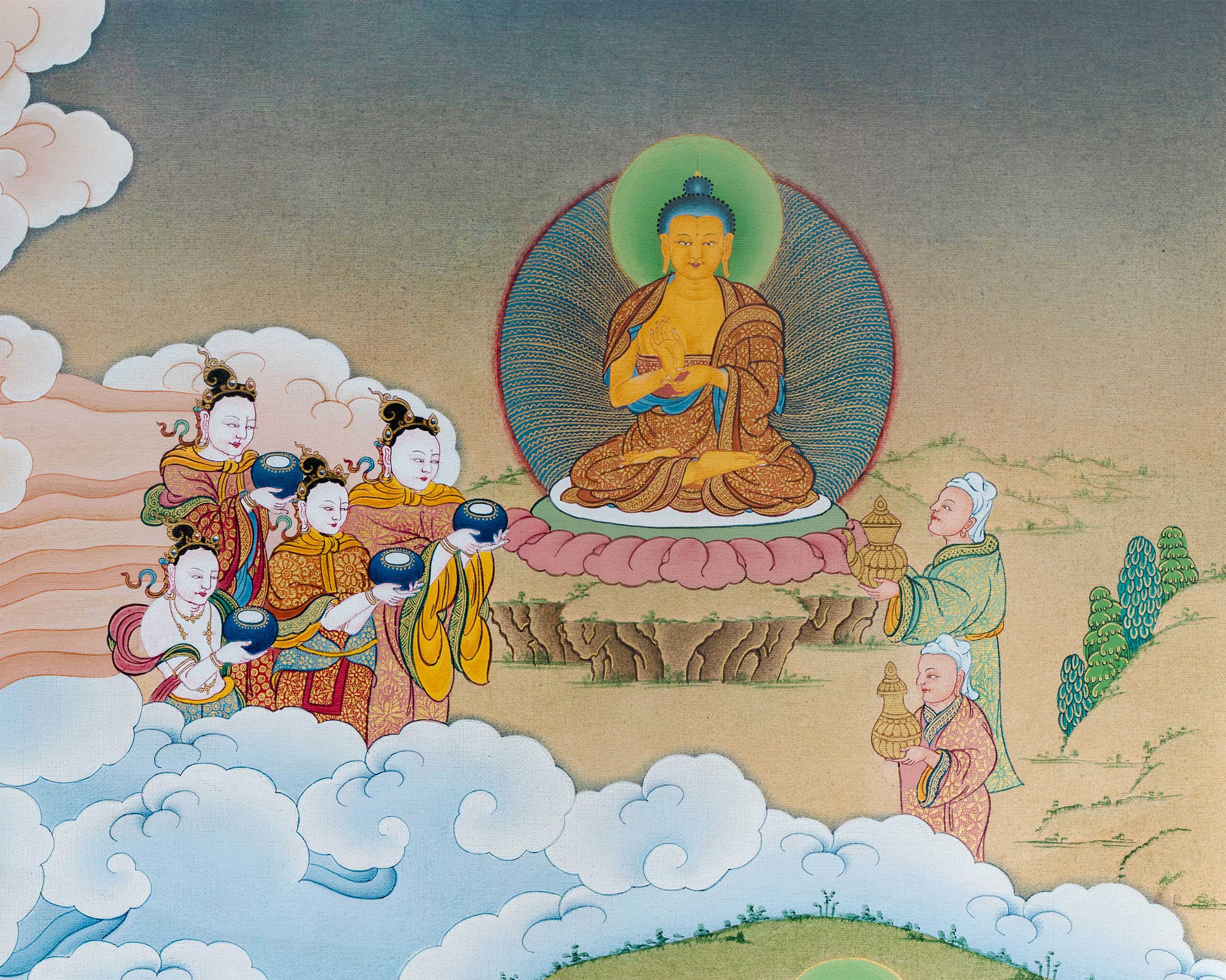 Virupaksa Giclee Print | Guardian King of the West and Protector of the Dharma