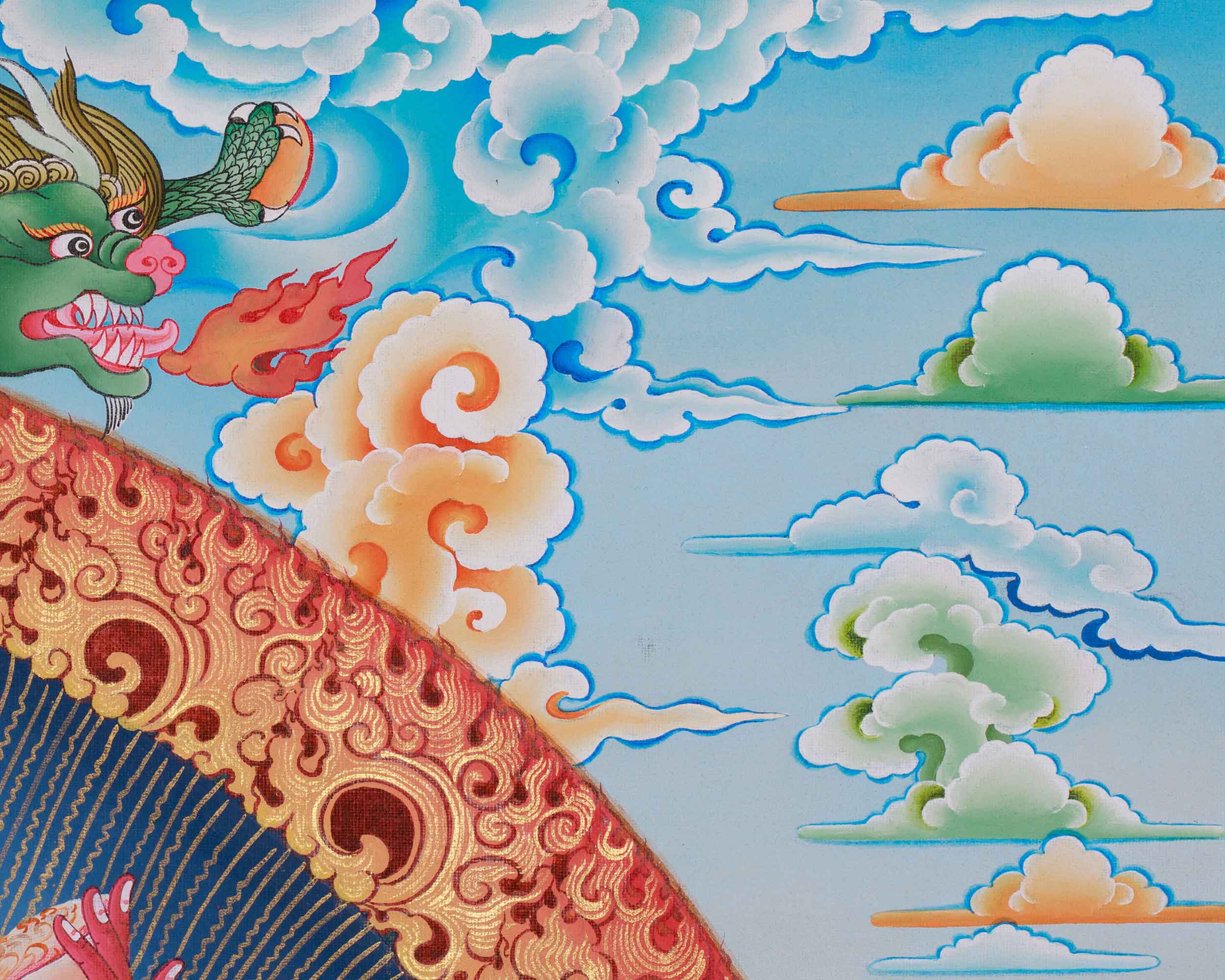 Tantric Vajrayogini Painting | Fierce Goddess of Liberation and Wisdom