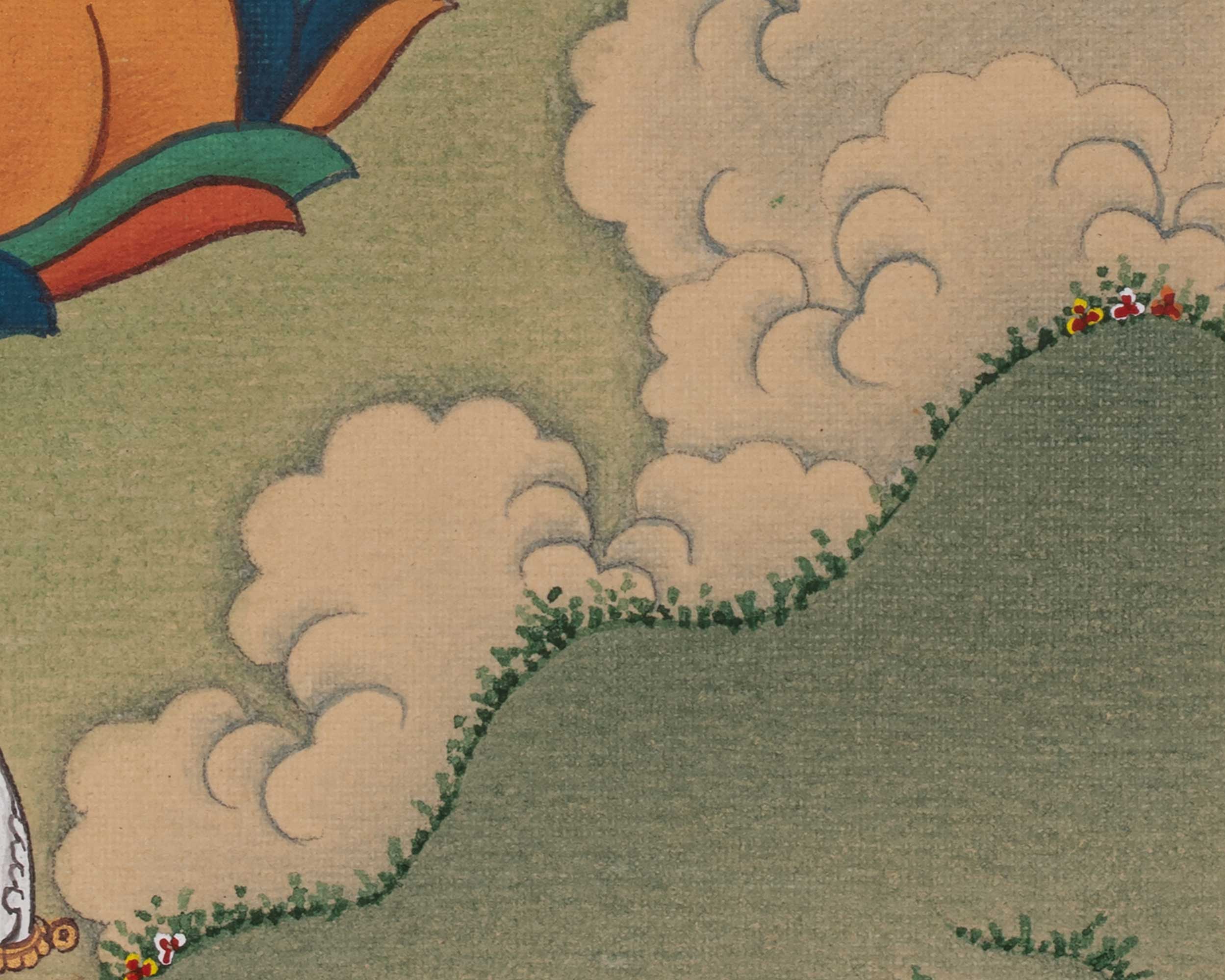 Manjushri Jampalyang Thangka | Embodiment of Wisdom | Vajrayana Buddhism