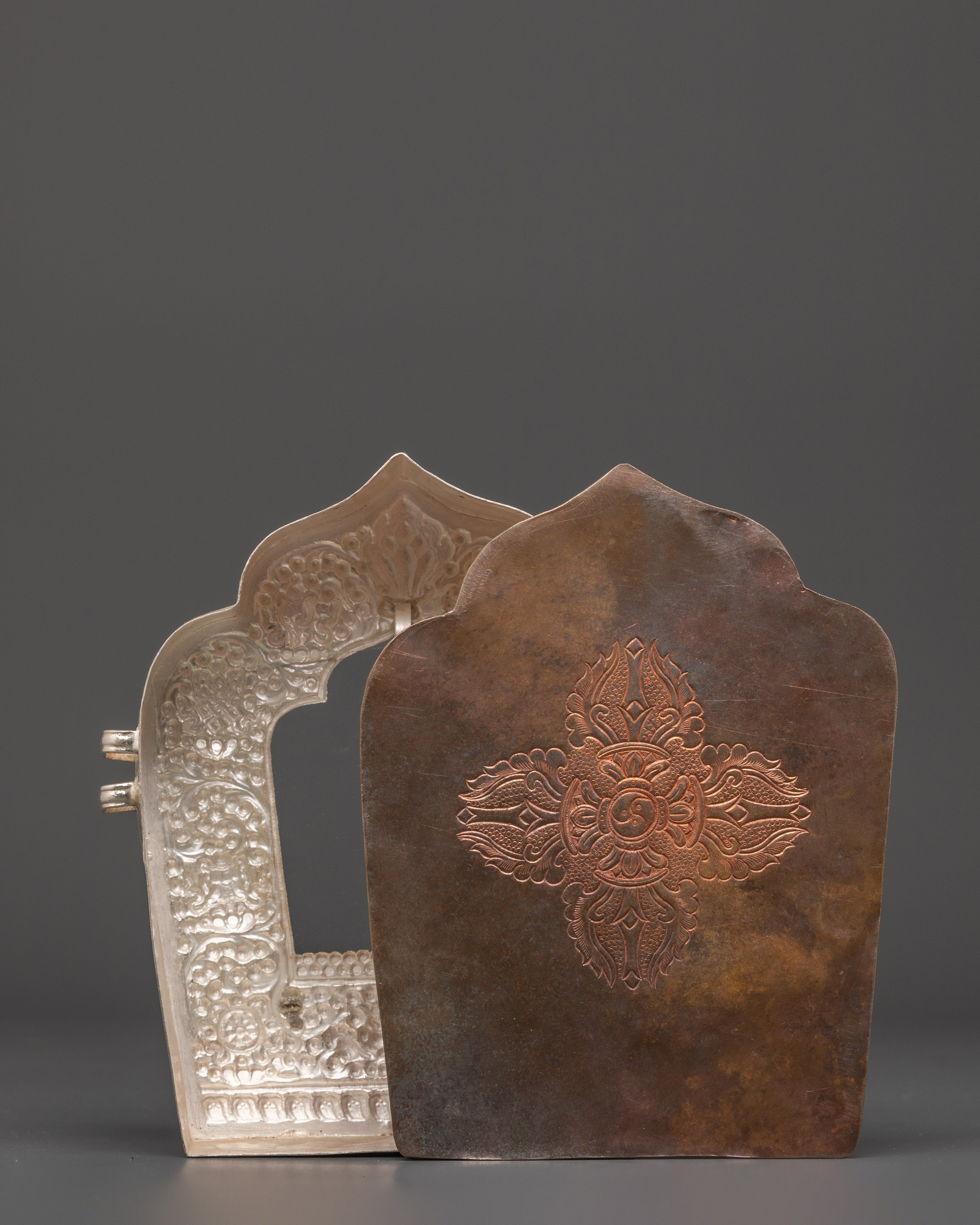 Handcrafted Traditional Ghau Box | Spiritual Gift for Puja & Rituals