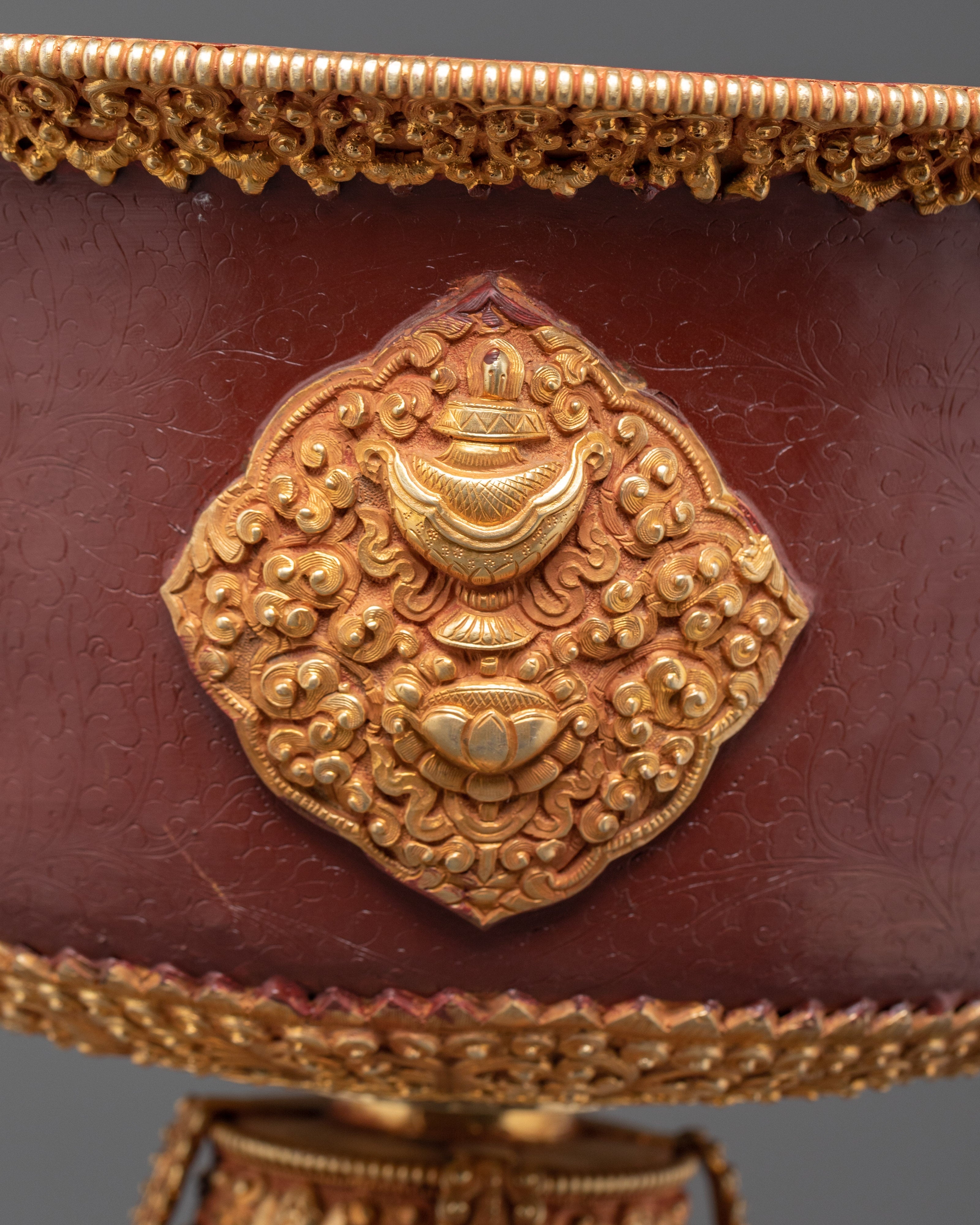 Handcrafted Tibetan Butter Lamp | Traditional Ritual Lamp