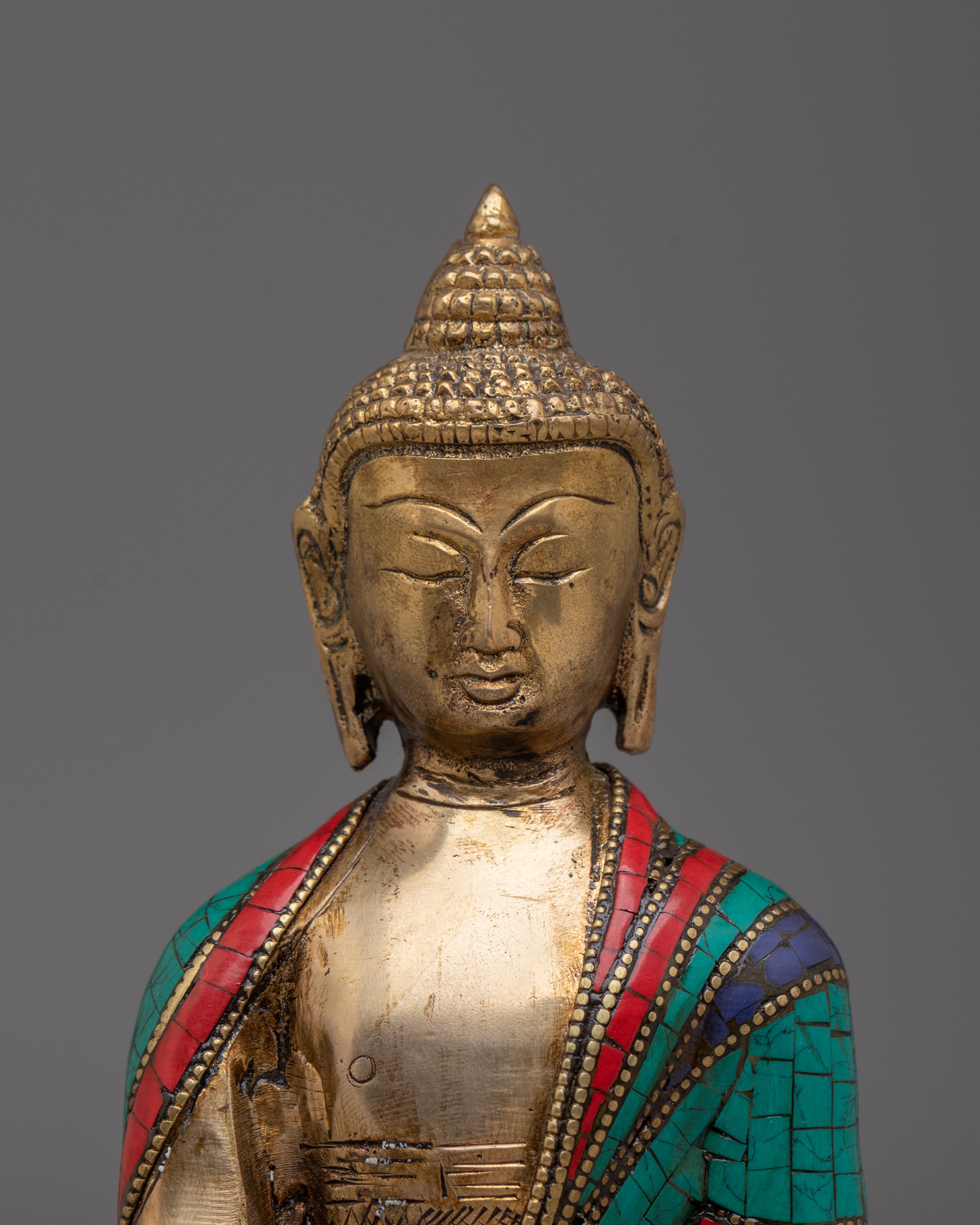 Handmade Medicine Buddha Statue | Healing Deity Medicine Buddha