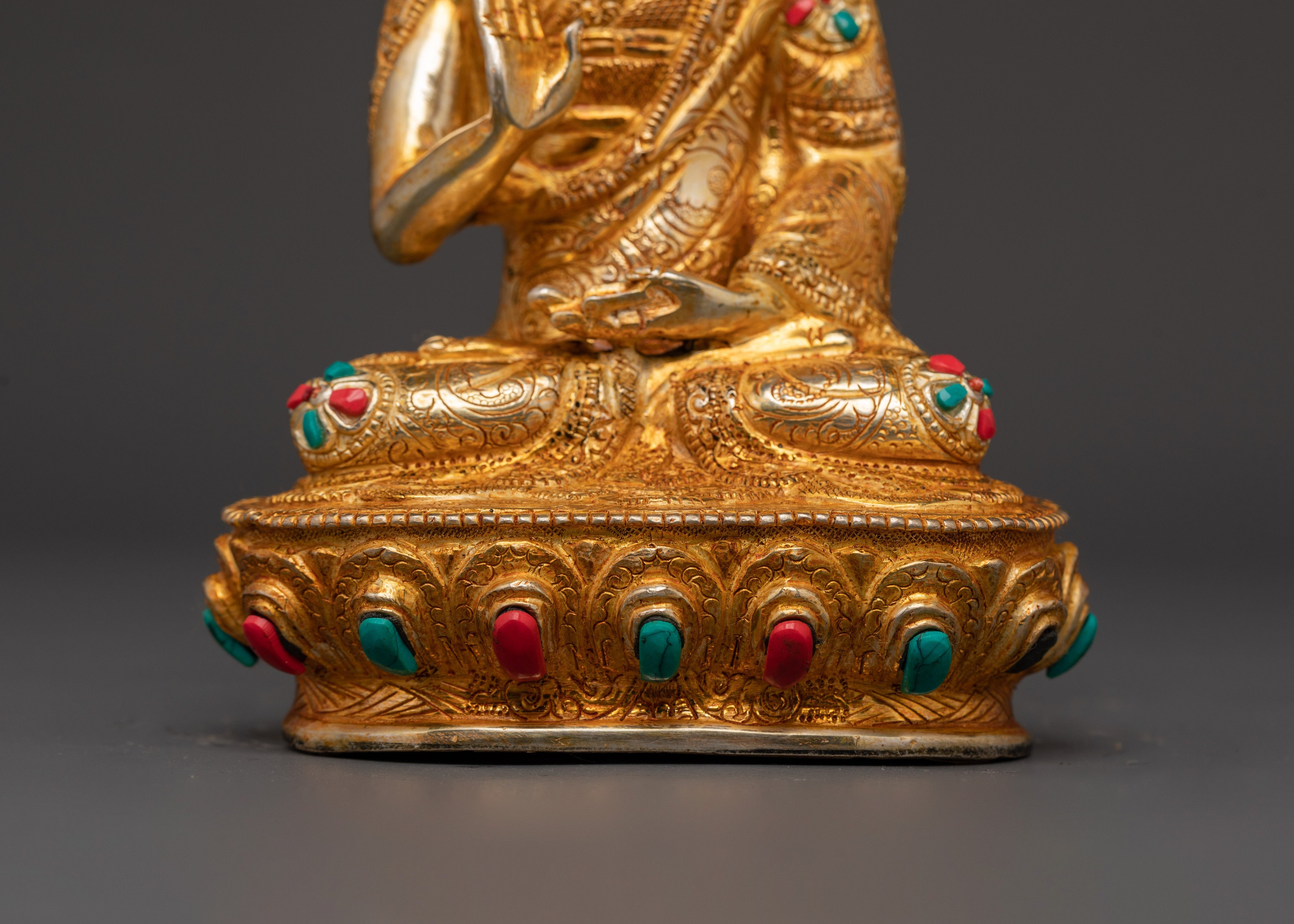 Handcrafted Buddhist Master Tsongkhapa Set | Tsongkhapa with Disciples