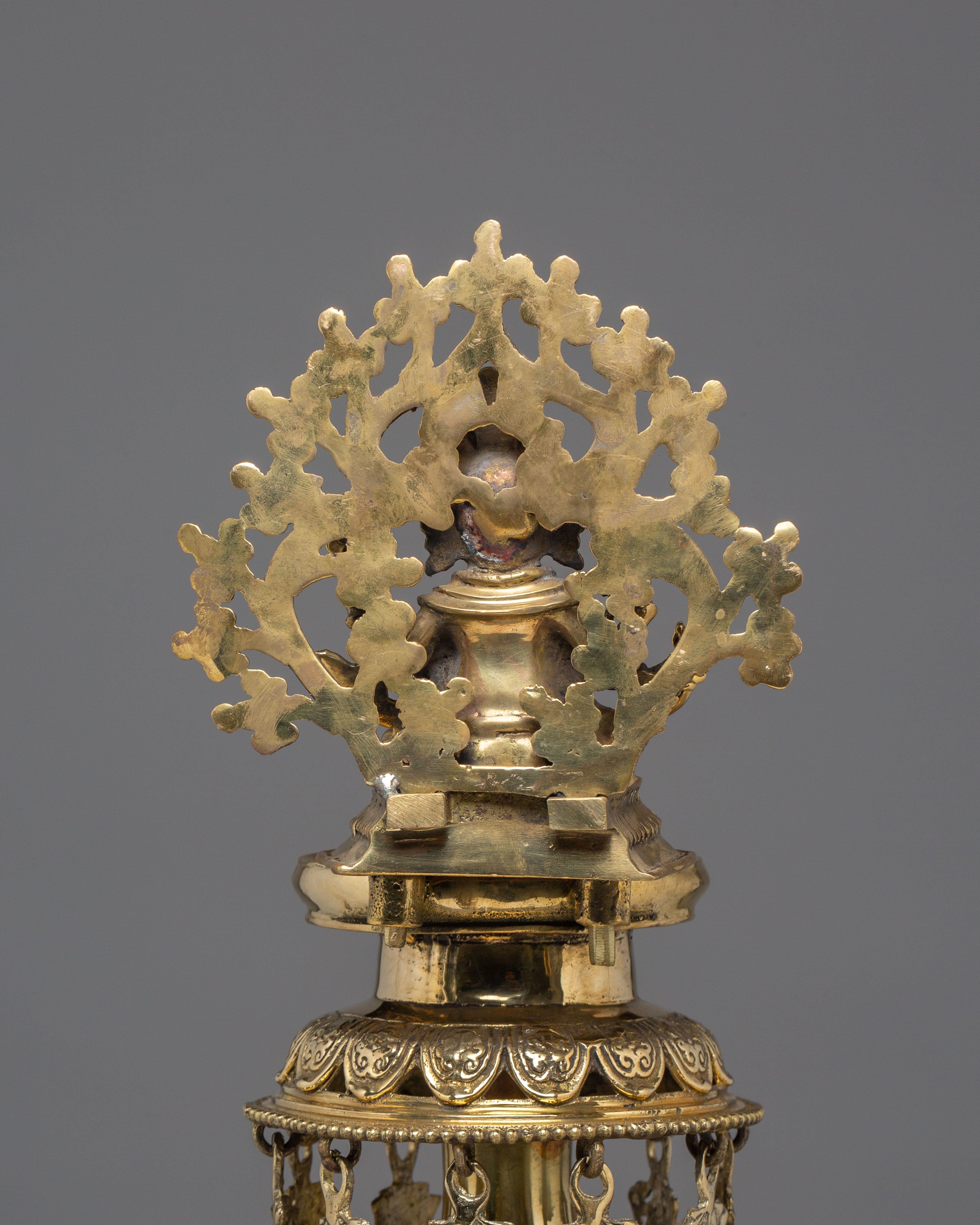 Handcrafted Panas of Ganesha and Kartikeya | Sacred Brass Oil Lamp Set