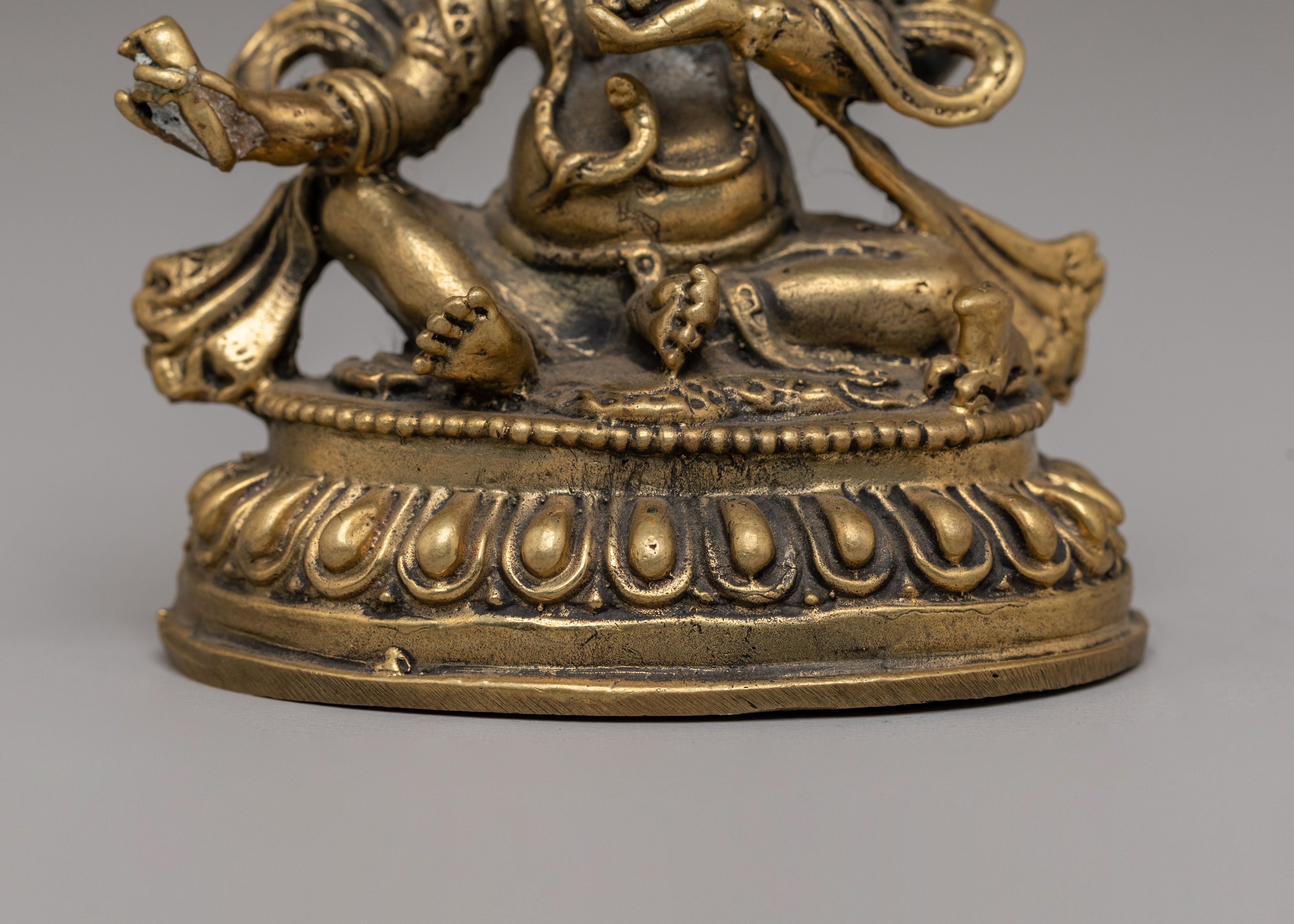 Traditional Ganesh Figurine | Brass Statue for Home Decor