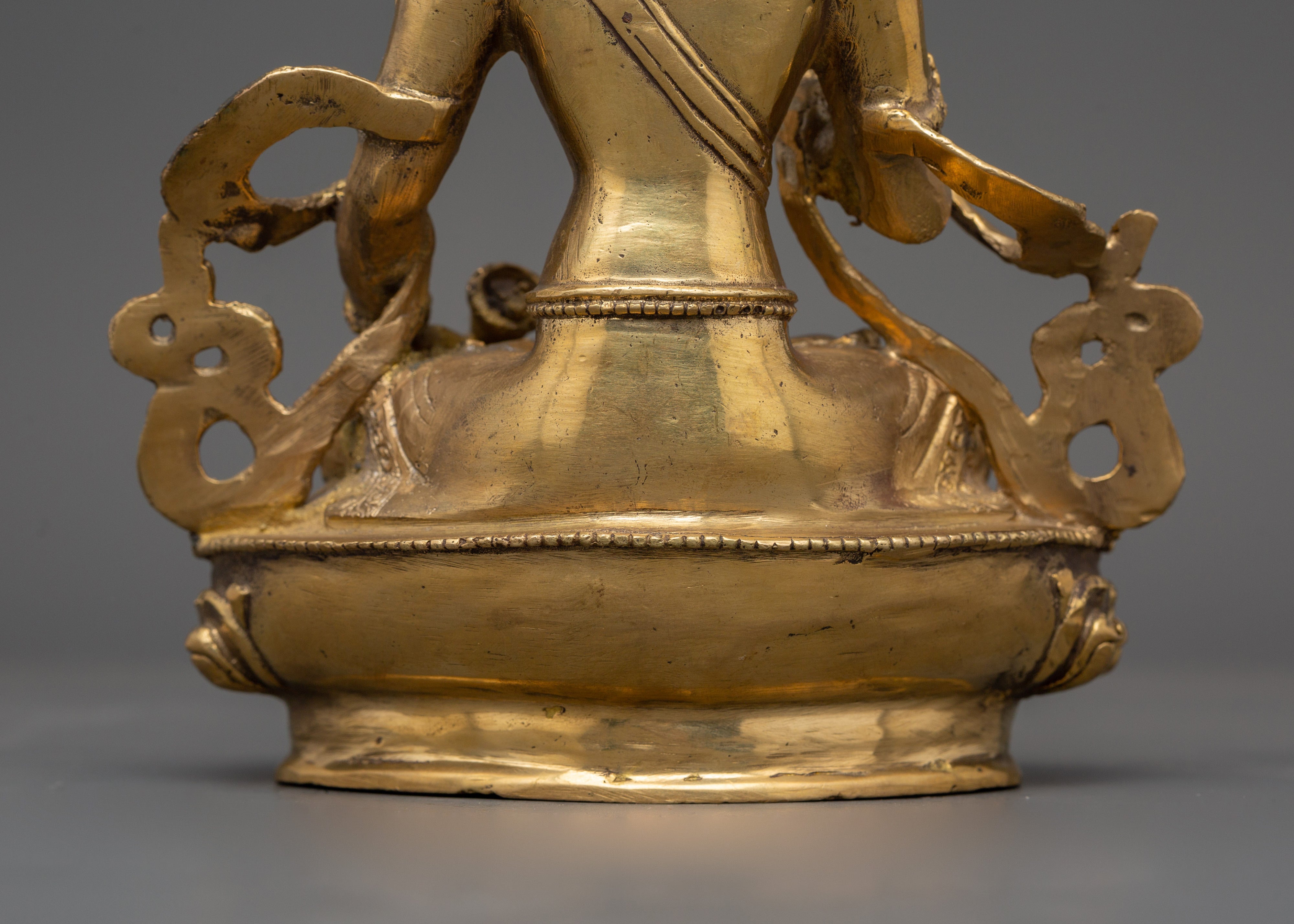 Brass Vajrasattva Sculpture | Handcrafted Buddhist Figurine