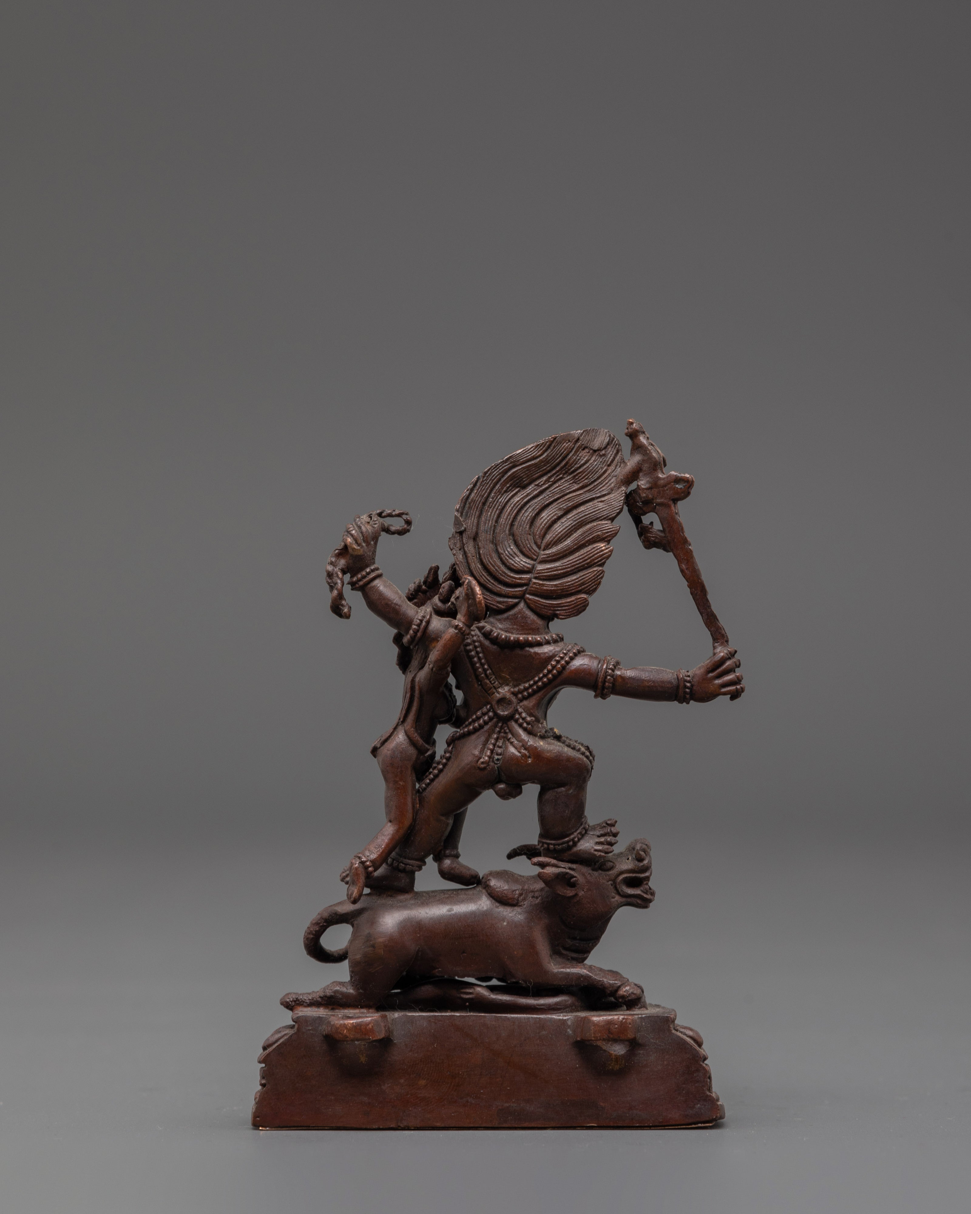 Tibetan Protector Deity Yamantaka Sculpture | Embodiment of Compassion