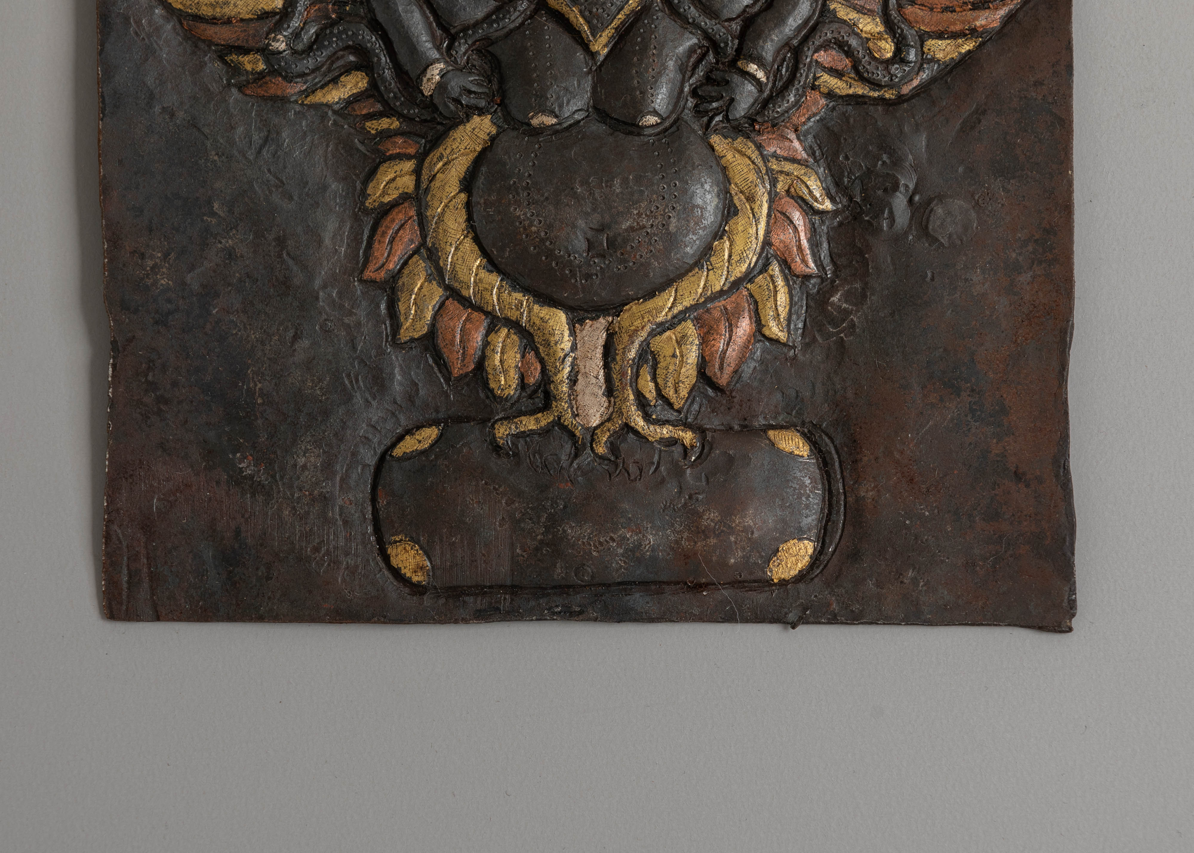 Handmade Guardian Garuda Wall Hanging | Tibetan Protective Wall Art